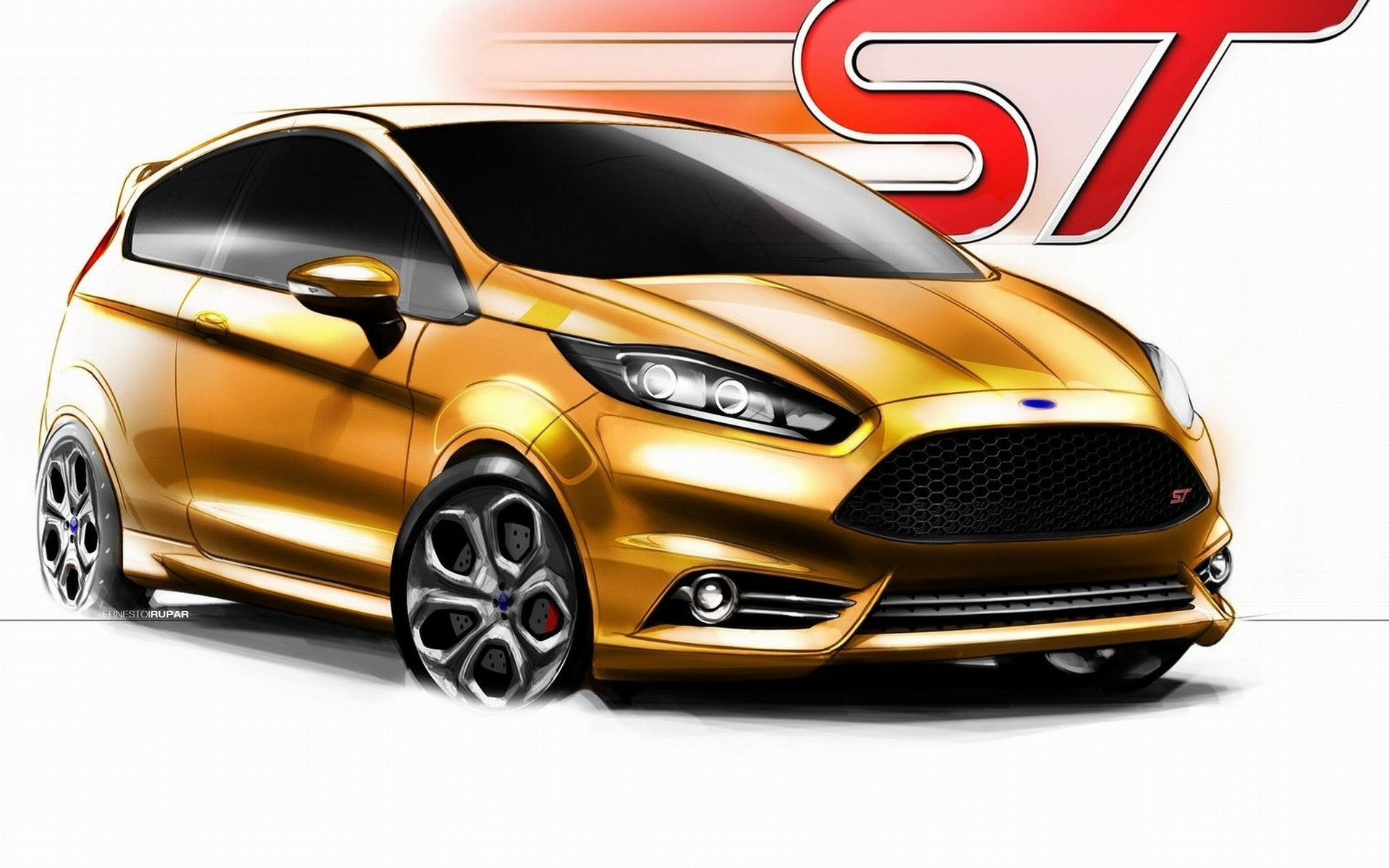 Wallpaper #3h0WLZMBlOZrFDOk987p320 Ford Fiesta St Concept 2011 1920x1200 Wallpapersford Fiesta