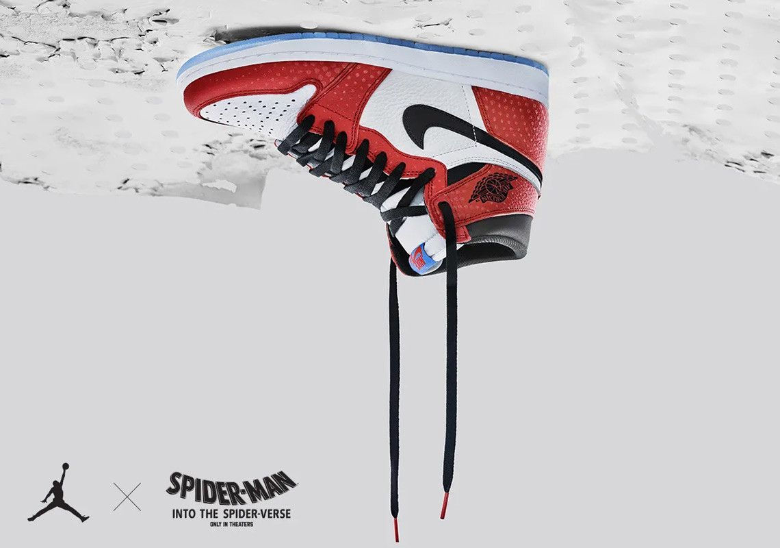 Wallpaper #74D73 Air Jordan 1 Retro High Og Spiderman Level Up