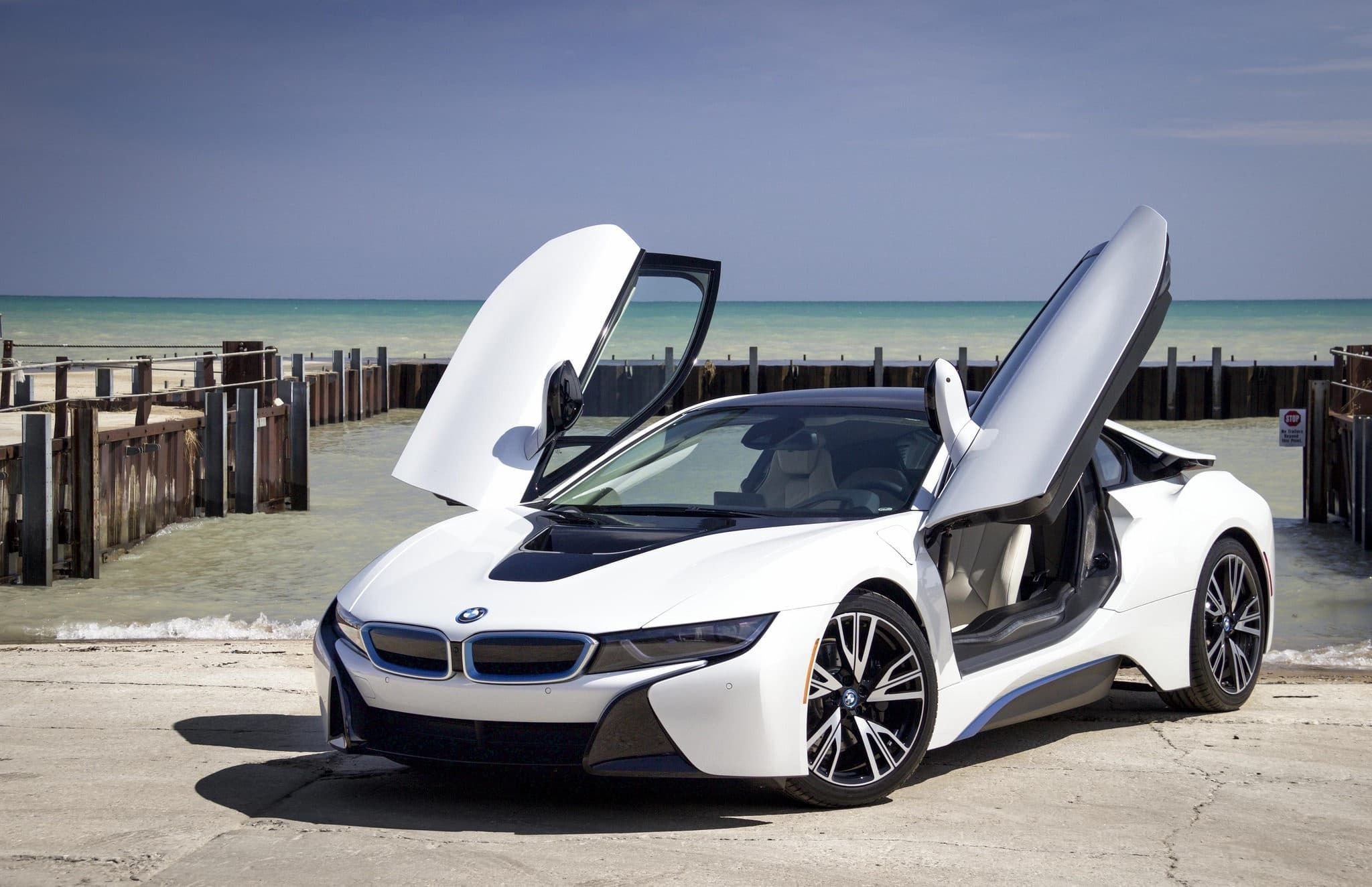 Wallpaper #J0XBjo4B7YBJg1BVKJ3742 BMW i8 White Wallpapers Wallpaper Cave