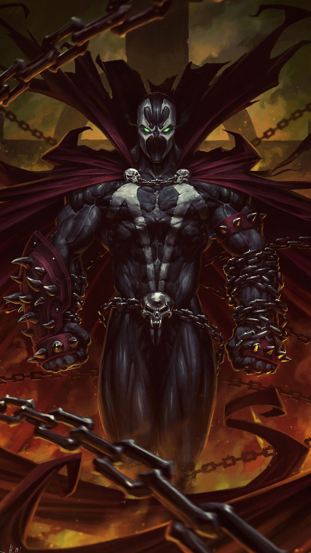 Wallpaper #848ff Spawn iPhone Wallpapers Top Free Spawn iPhone Backgrounds