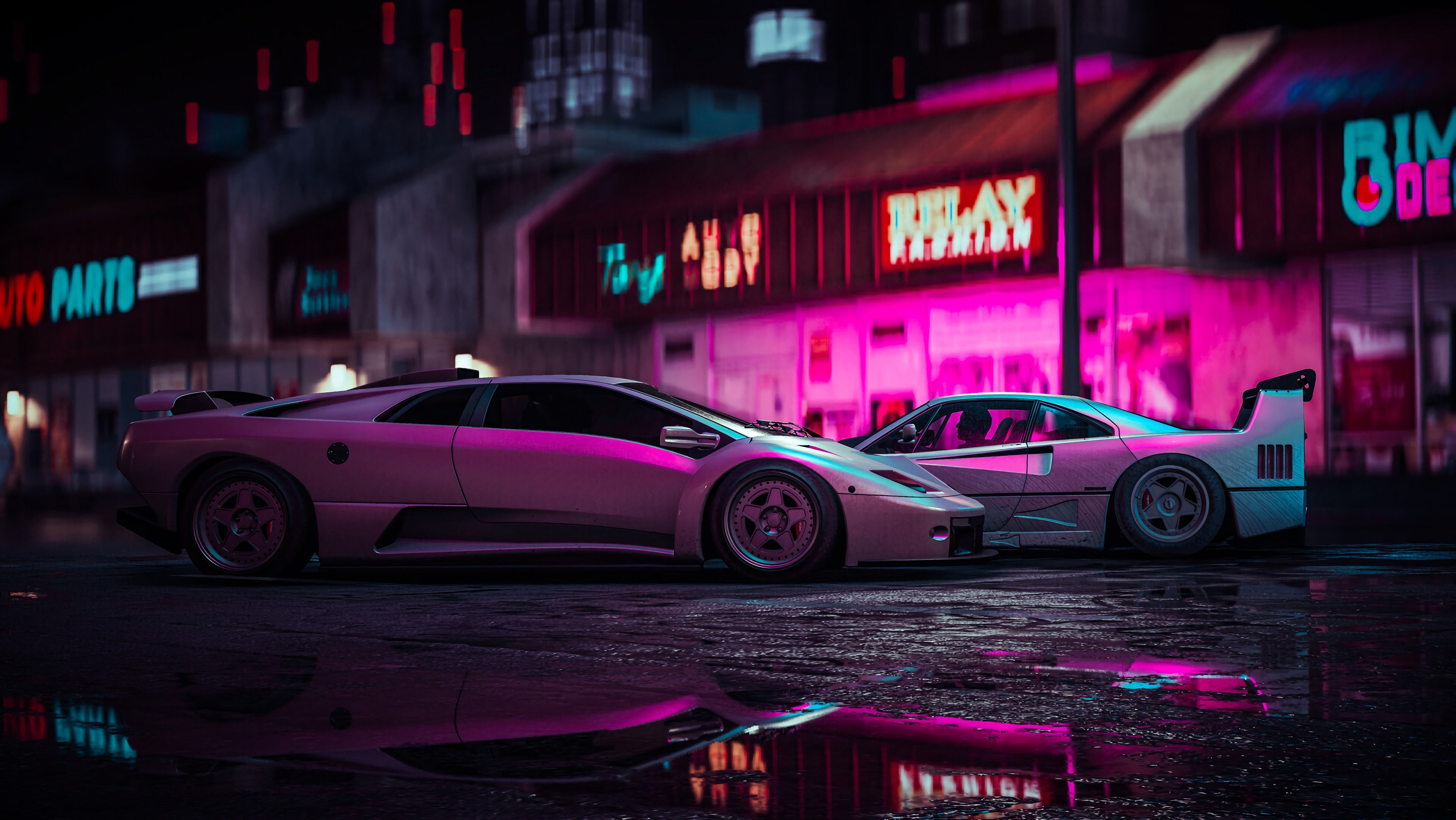 Wallpaper #98f8c Neon Cars Wallpapers Top Free Neon Cars Backgrounds Wallpaperaccess