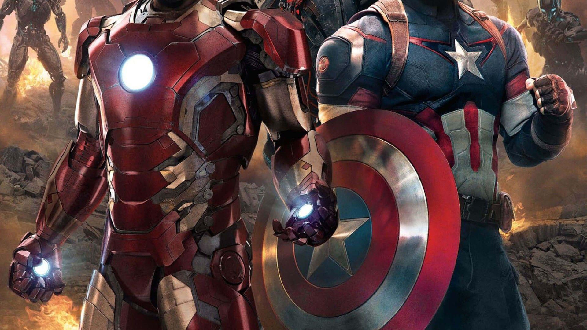 Wallpaper #B0C9D 3840x2400 Captain America vs Iron Man 4K 2020 4K HD 4K Wallpapers