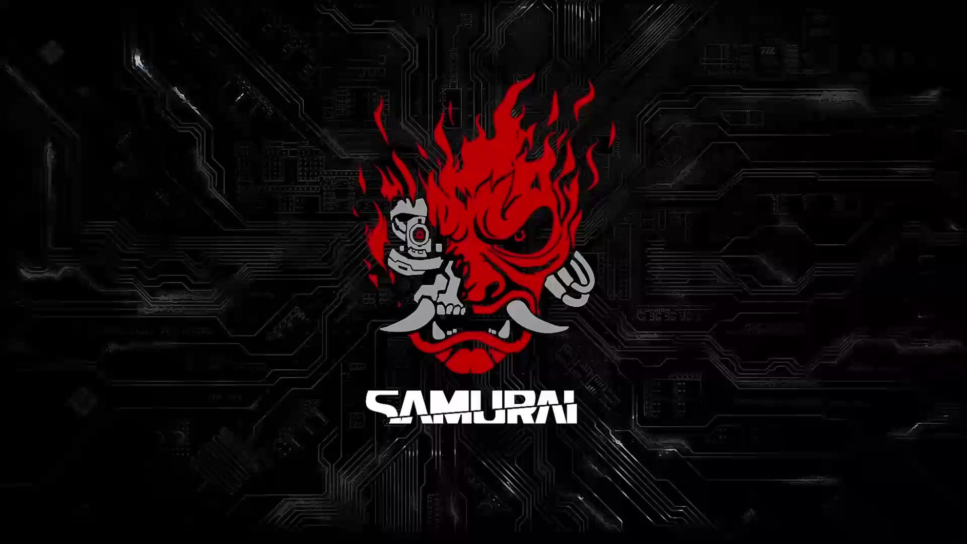 Wallpaper #TRkEBI8BtGB6xQ789E1x0 Samurai Logo Cyberpunk 2077 Live Wallpaper Wallpaperwaifu