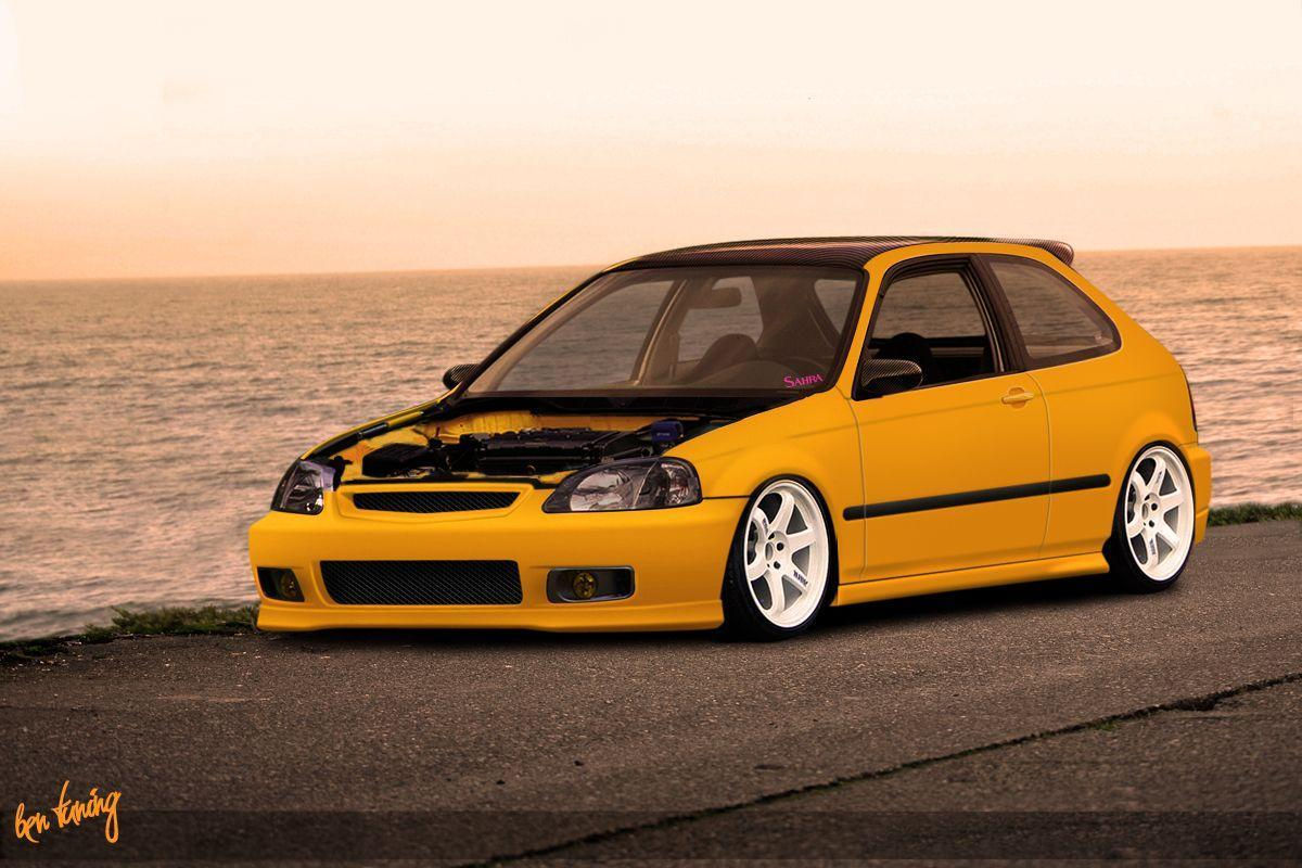 Wallpaper #Bn3d9I4Bnwiau_P6qBHR3 Ek9 Honda Civic Wallpapers Wallpaper Cave