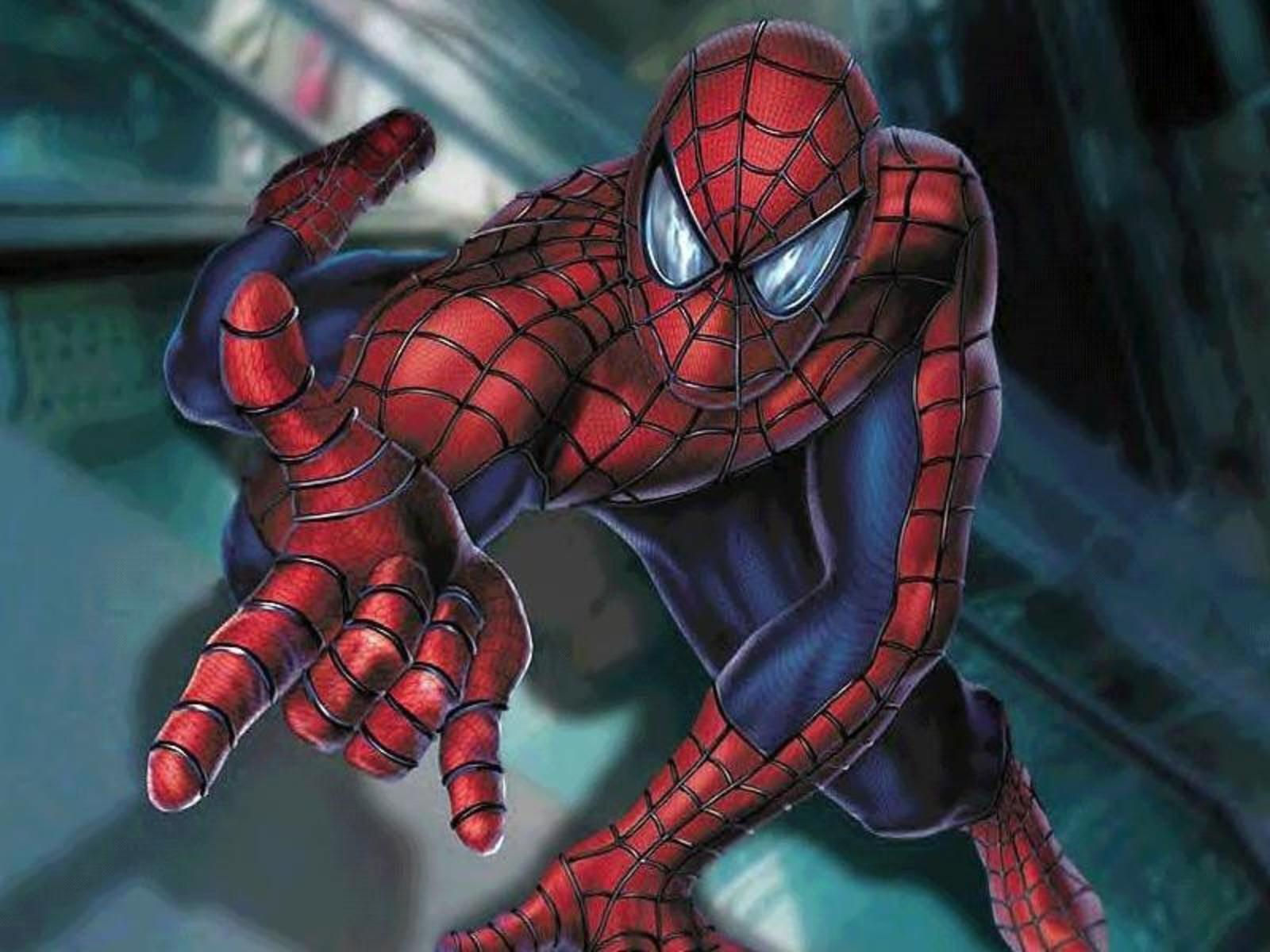 Wallpaper #IHNOhY4BFI5NbQkspB6t9 Spider-Man Swinging Through the City