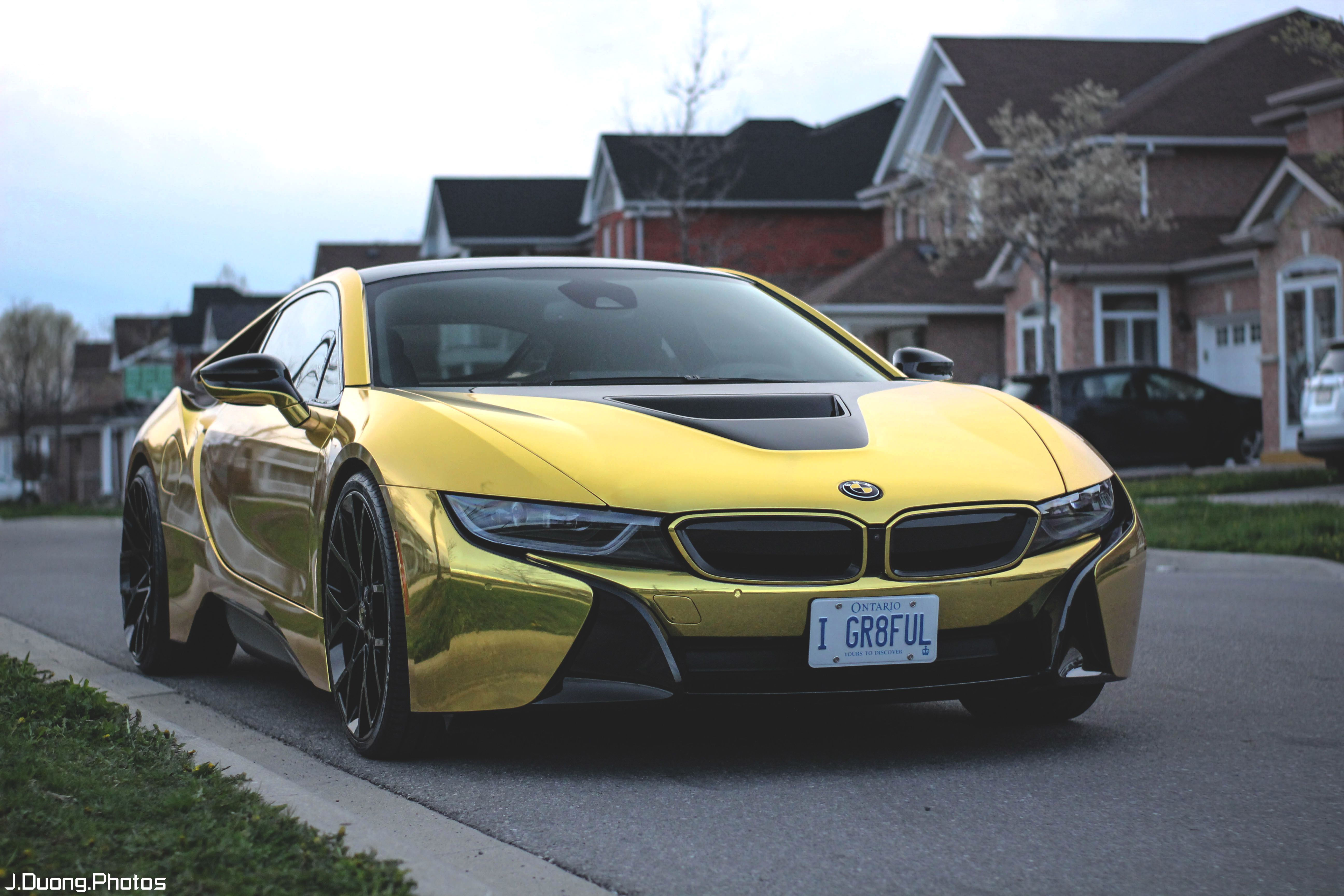 Wallpaper #qEB3MZMBJhL2WPbaTcYp152 Gold BMW i8 Wallpapers Wallpaper Cave