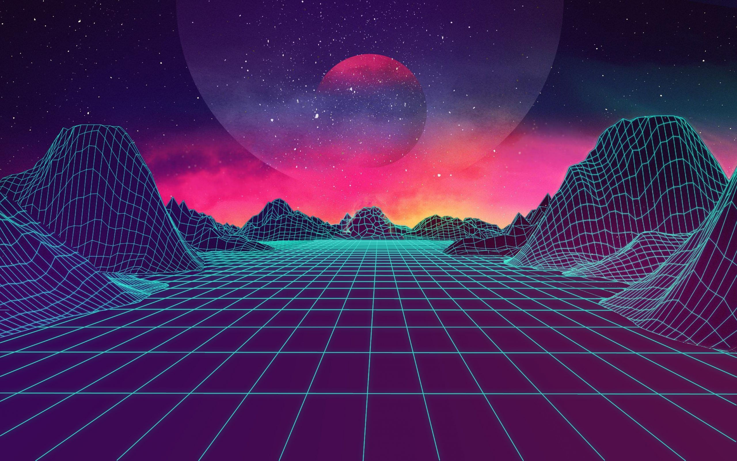 Wallpaper #FWf3_JIBSpphPi3-jZoC51 Retro Space Background