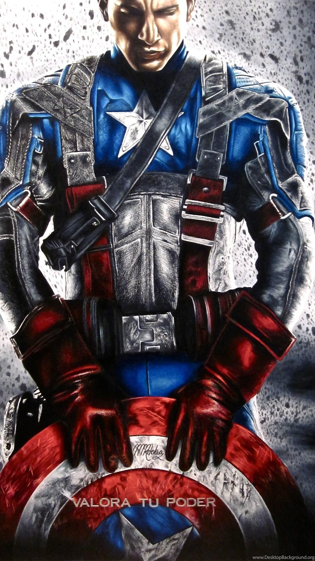 Wallpaper #dACp644BSdW8dNoukhIm47 Captain America Phone Wallpapers Wallpaper Cave