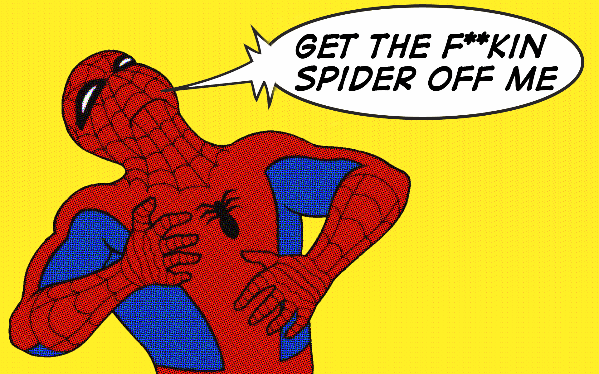 Wallpaper #sn2Q8Y4Bnwiau_P6AAnJ26 Funny Spider Wallpapers Wallpaper Cave