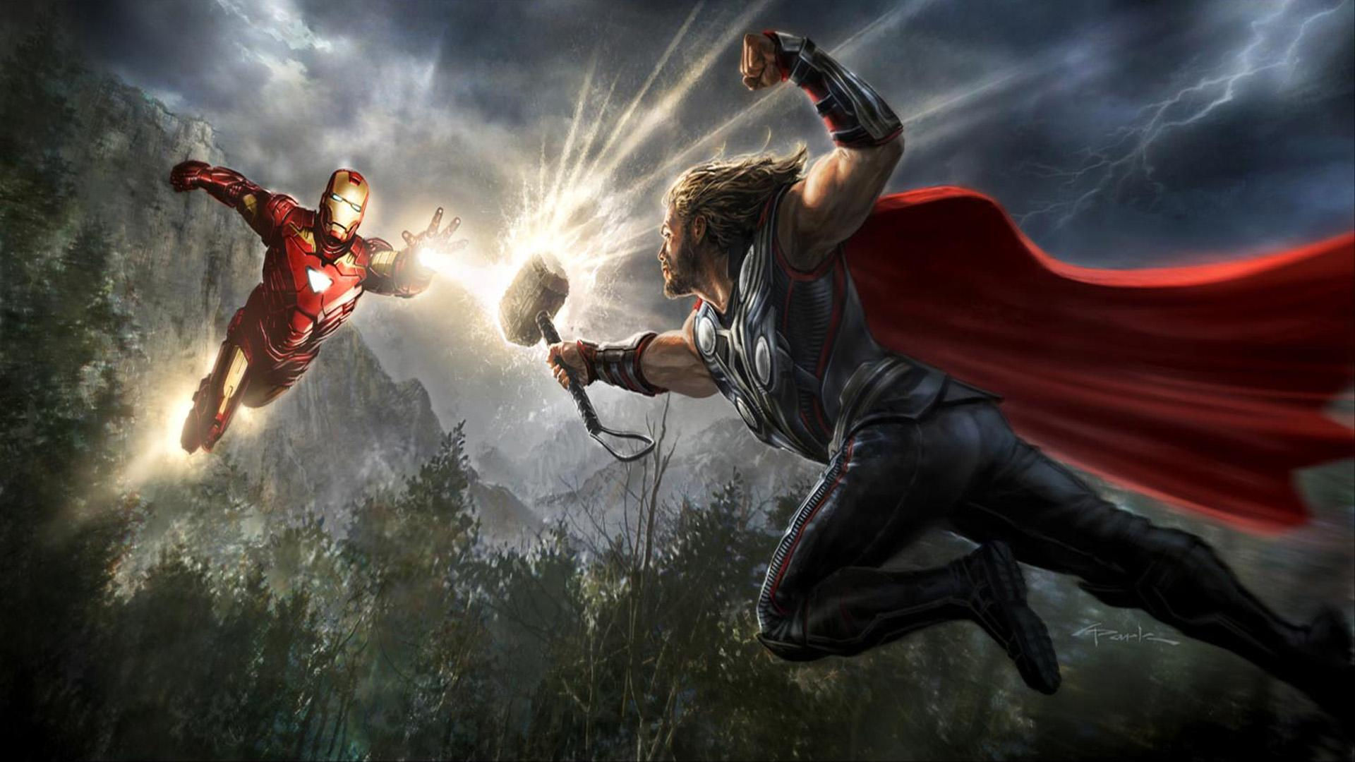 Wallpaper #nGf05pIBSpphPi3-mjUr0 Iron Man and Thor Wallpapers Wallpaper Cave