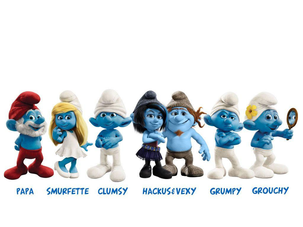 Wallpaper #jmdi6pIBSpphPi3-iEY-288 Smurfs Grouchy and Vexy