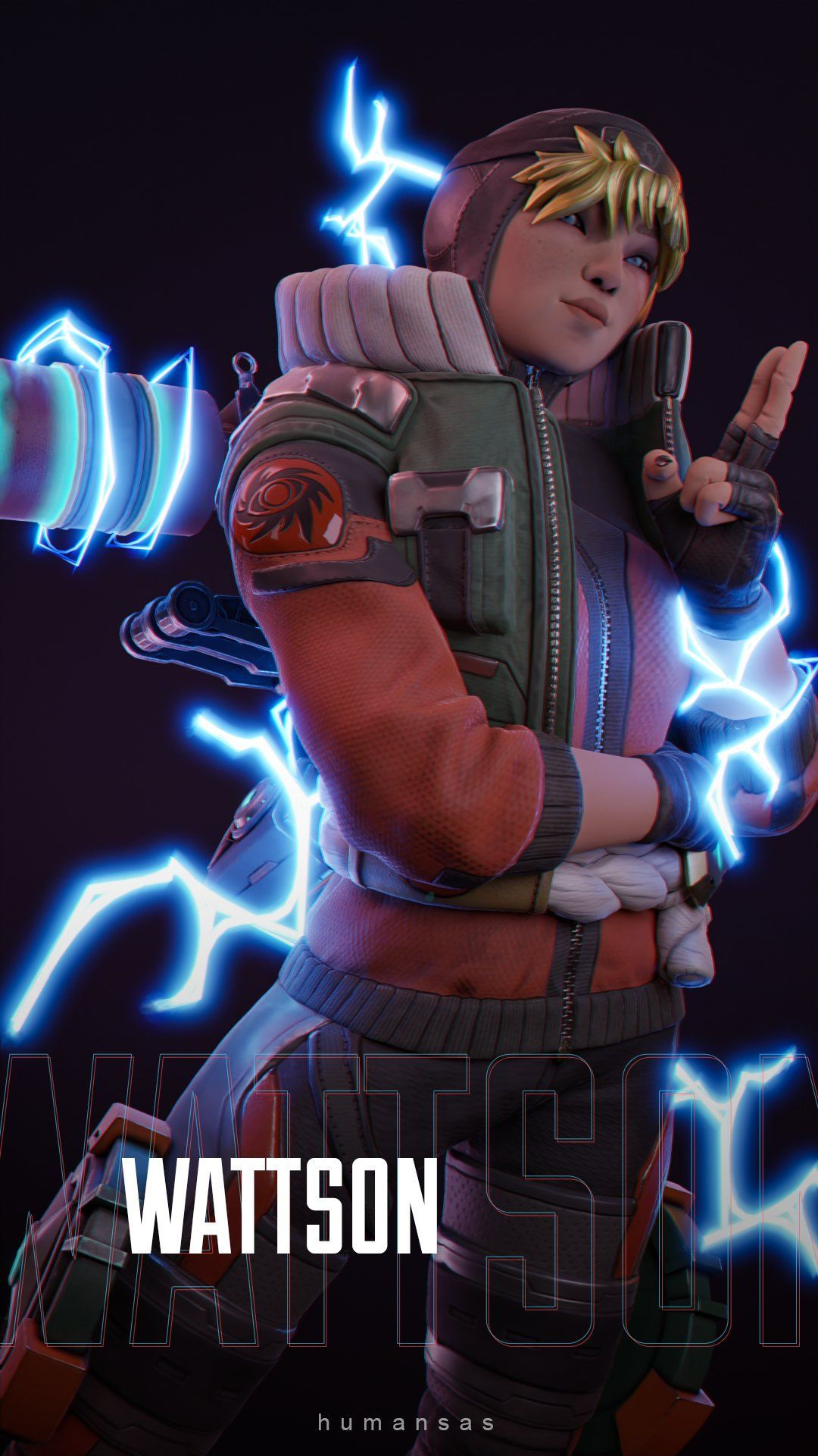 Wallpaper #Ox2eLZMBlOZrFDOk7dFF135 Apex Legends Wattson Wallpapers 4K HD Apex Legends Wattson