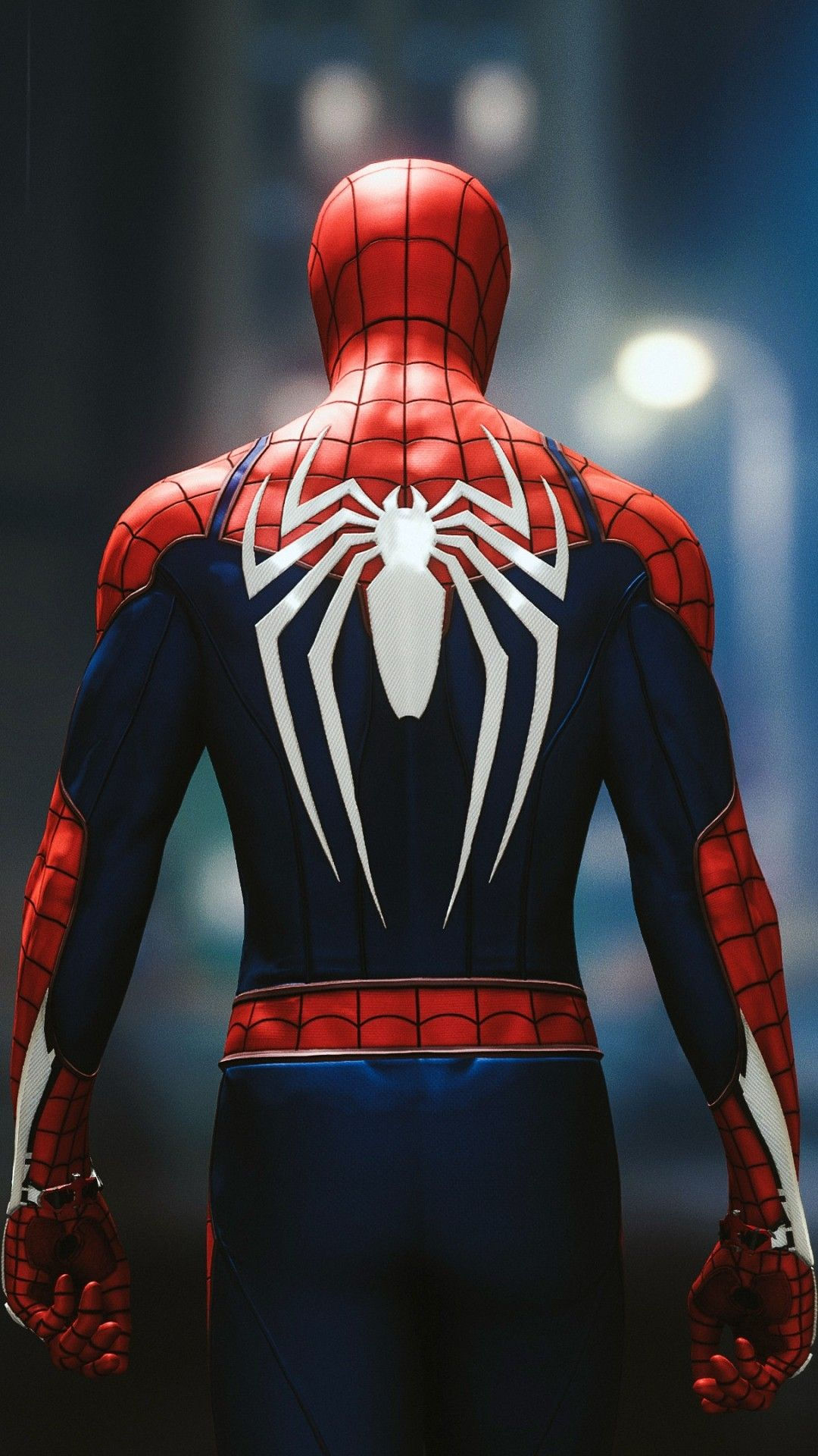 Wallpaper #dkXilo4B7YBJg1BVMqA621 Spider-Man Looking Out Over the City