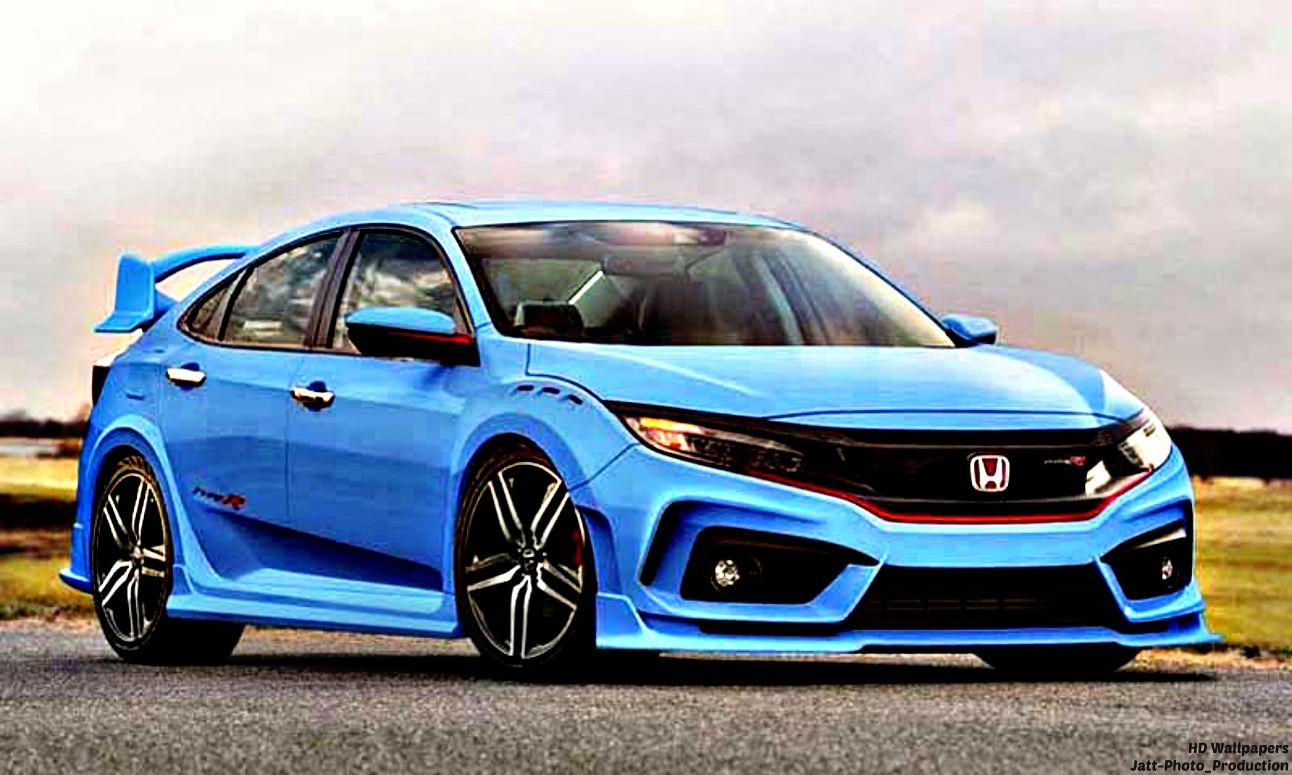 Wallpaper #r0U0l44B7YBJg1BVZKDq28 A Blue Honda Civic Type R