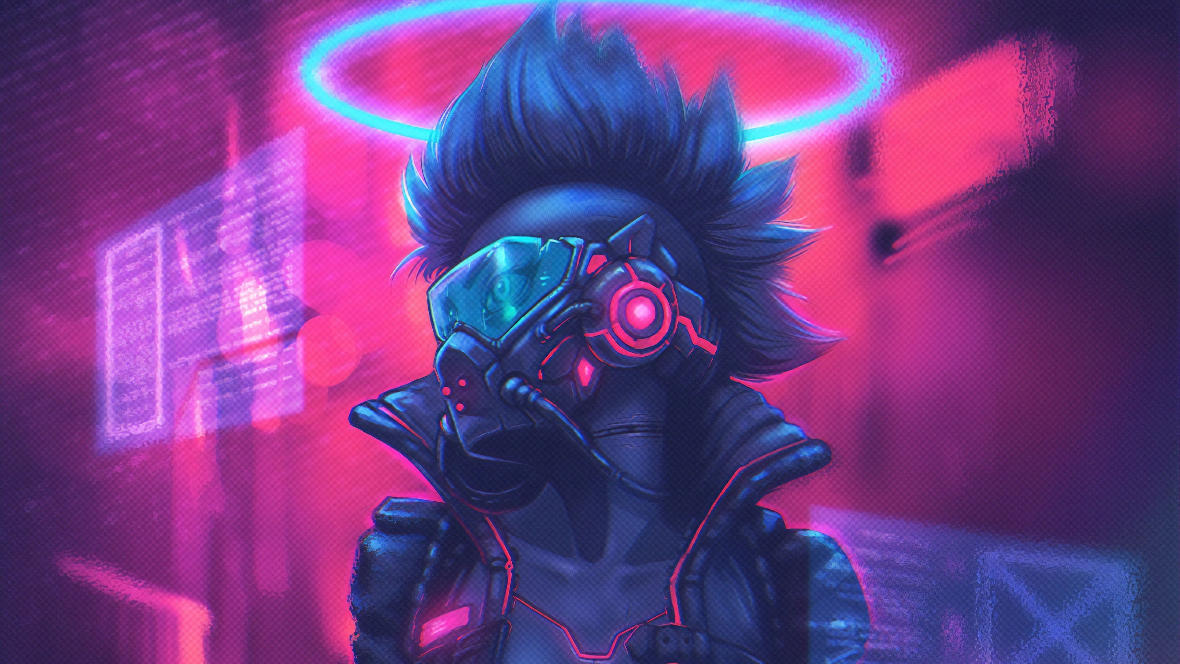 Wallpaper #QEUqpI4B7YBJg1BVBKXO37 1024x600 Cyberpunk Cyborg 1024x600 Resolution Wallpaper HD Games 4K