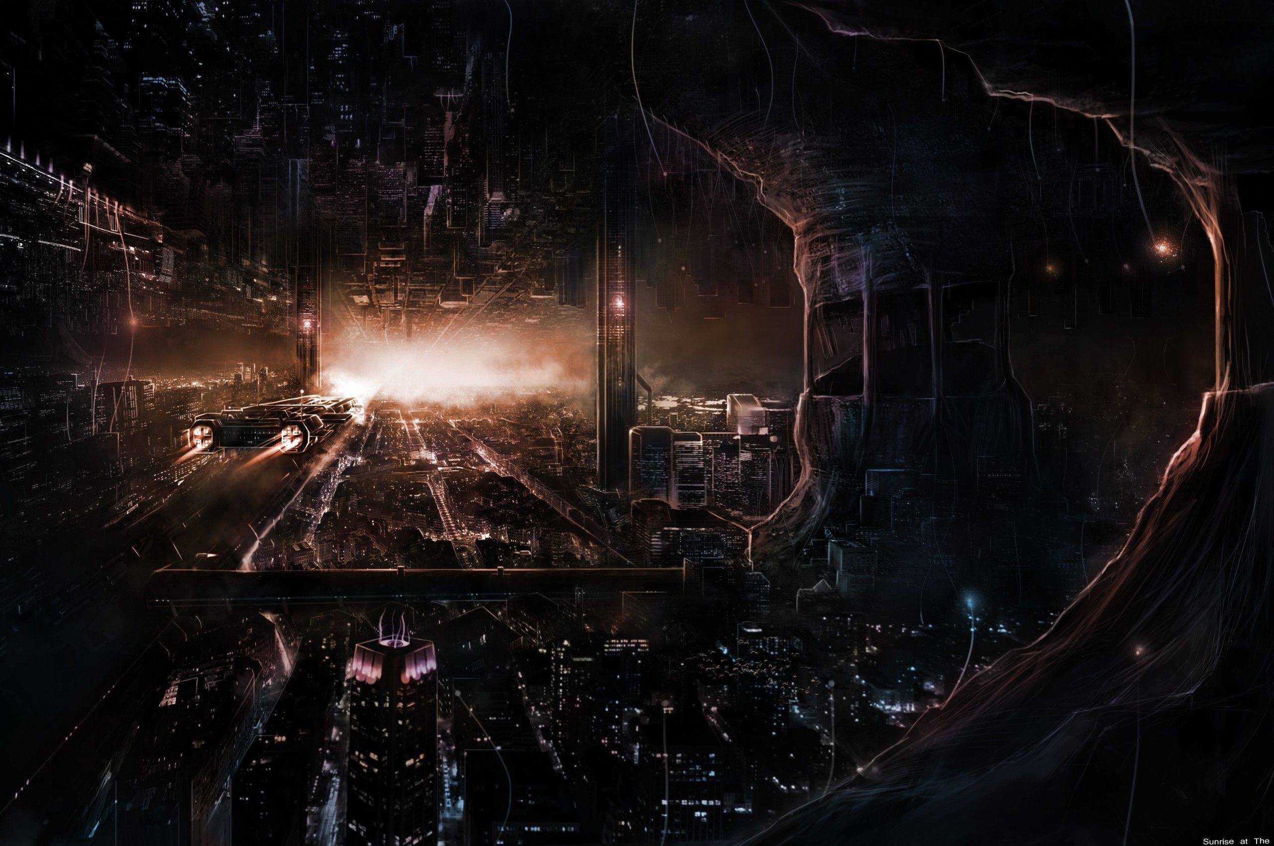 Wallpaper #H3038o4Bnwiau_P6CQuy6 Dark Sci Fi Wallpapers Wallpaper Cave