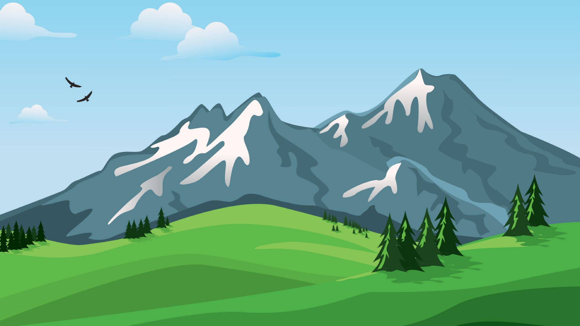 Wallpaper #s-9ES5MBMN-XEVvVNzoH190 Vector Mountain Wallpapers Wallpaper Cave