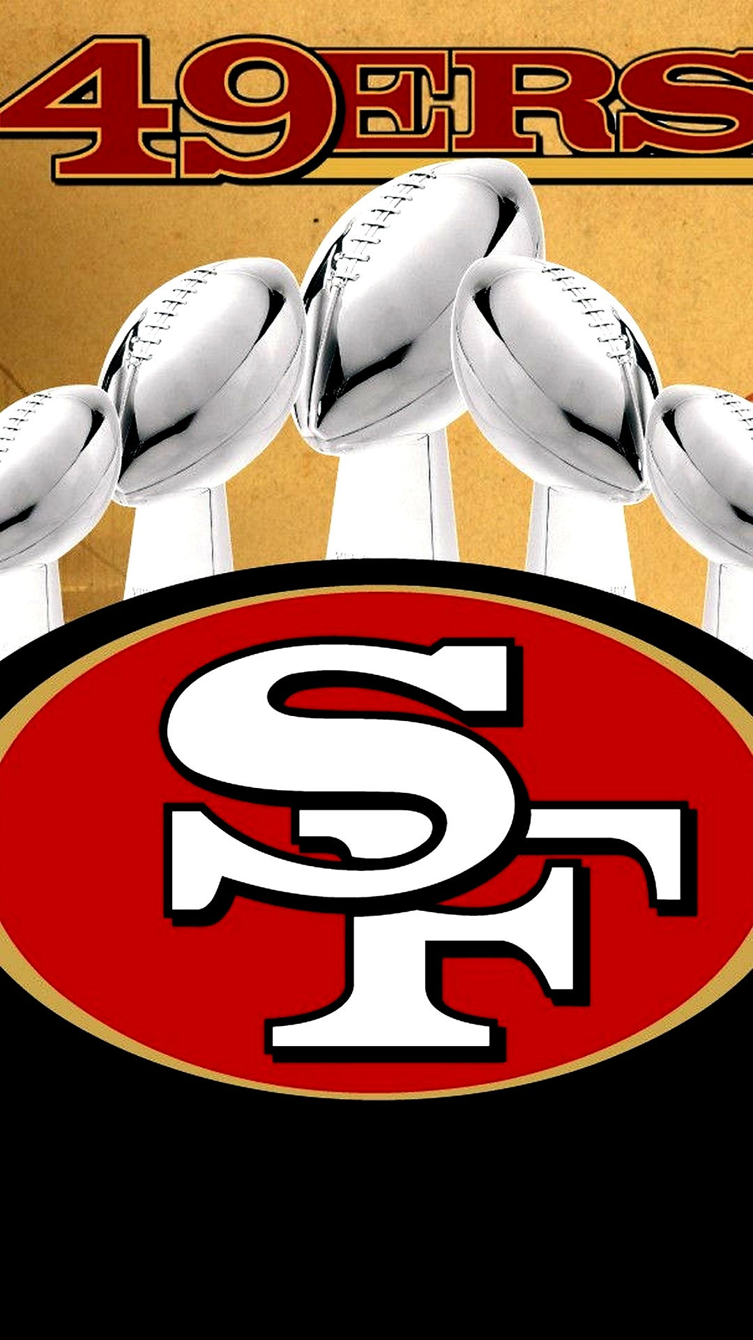 Wallpaper #bde60 Pin by the Deck on NFL 49ers Pictures San Francisco 49ers Logo San