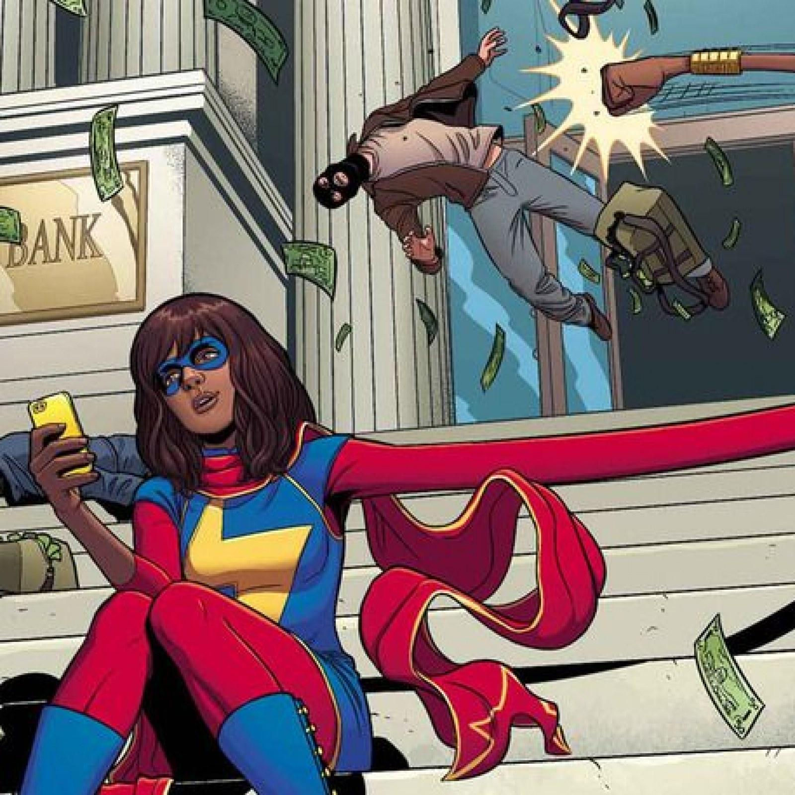 Wallpaper #dfbc2 Marvels Avengers Characters Ms Marvel Kamala Khan Bruce Banner