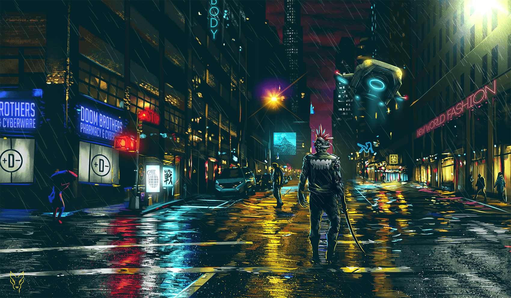 Wallpaper #0RnVII8BtGB6xQ78rH4A22 Cyberpunk Street Wallpapers Top Free Cyberpunk Street Backgrounds