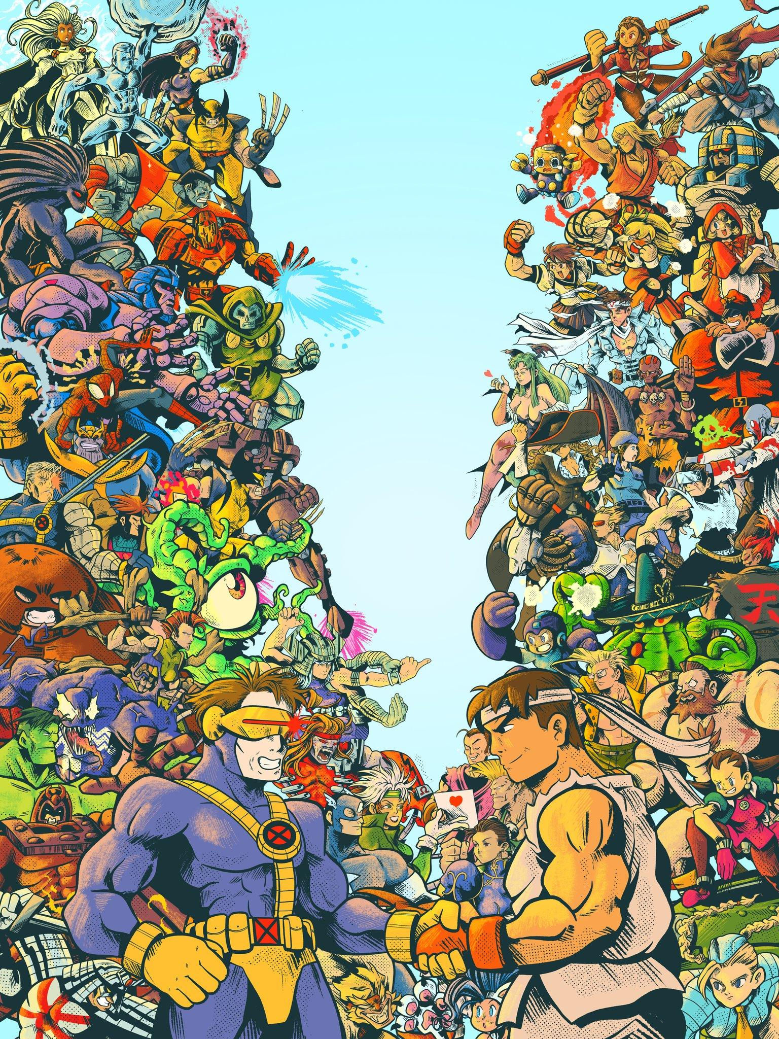 Wallpaper #n5wW4pIBZHQxiYarDb7d101 Marvel vs Capcom 2 New Age of Heroes Wallpapers Top Free Marvel vs