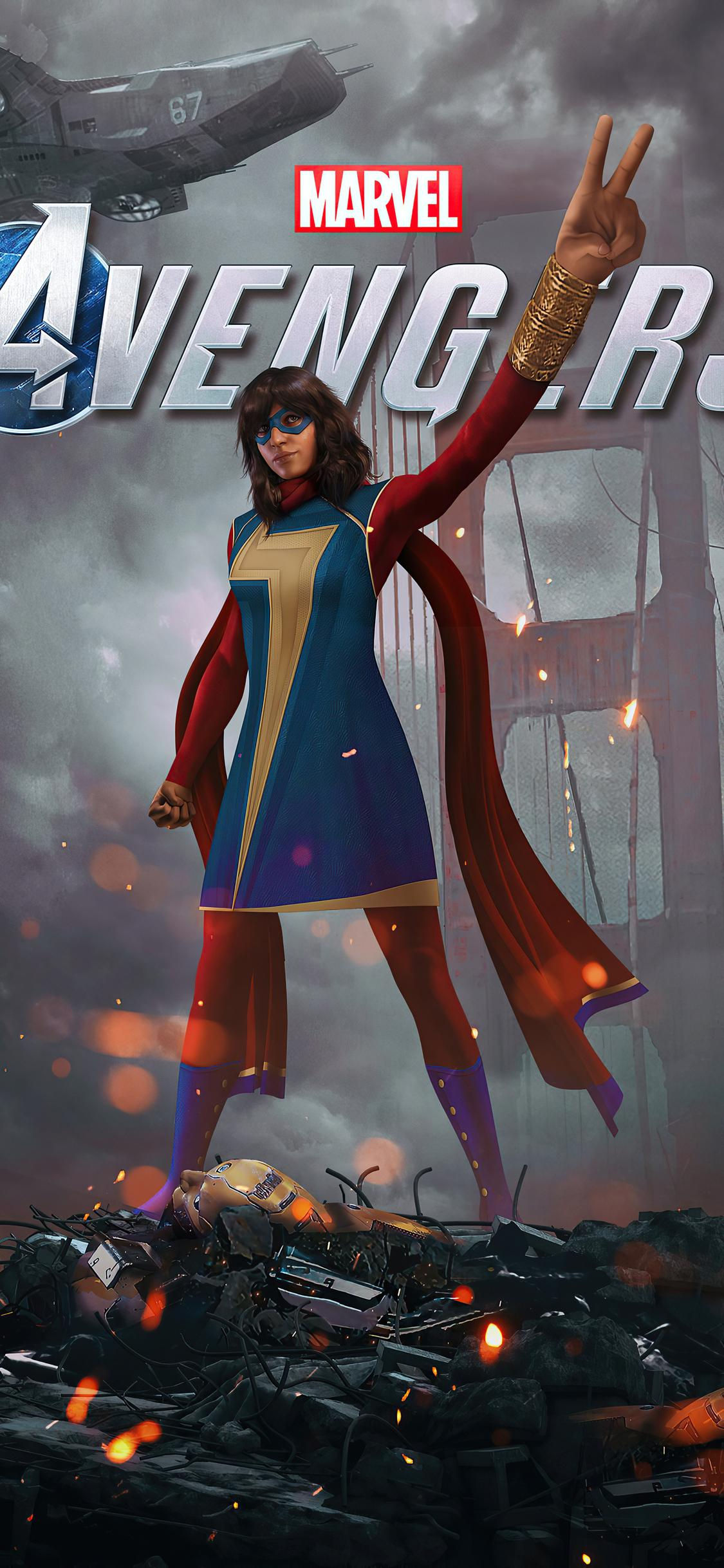 Wallpaper #dfbc2 Marvels Avengers Characters Ms Marvel Kamala Khan Bruce Banner