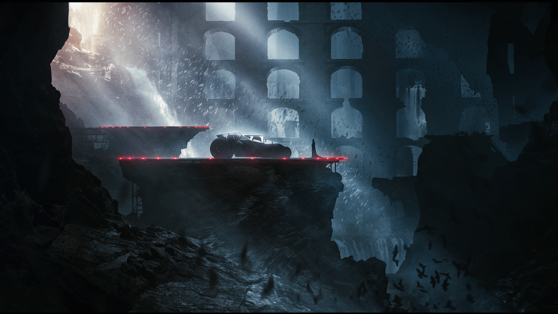 Wallpaper #3GicIZMBSpphPi3-nTDR117 Batcave Wallpaper