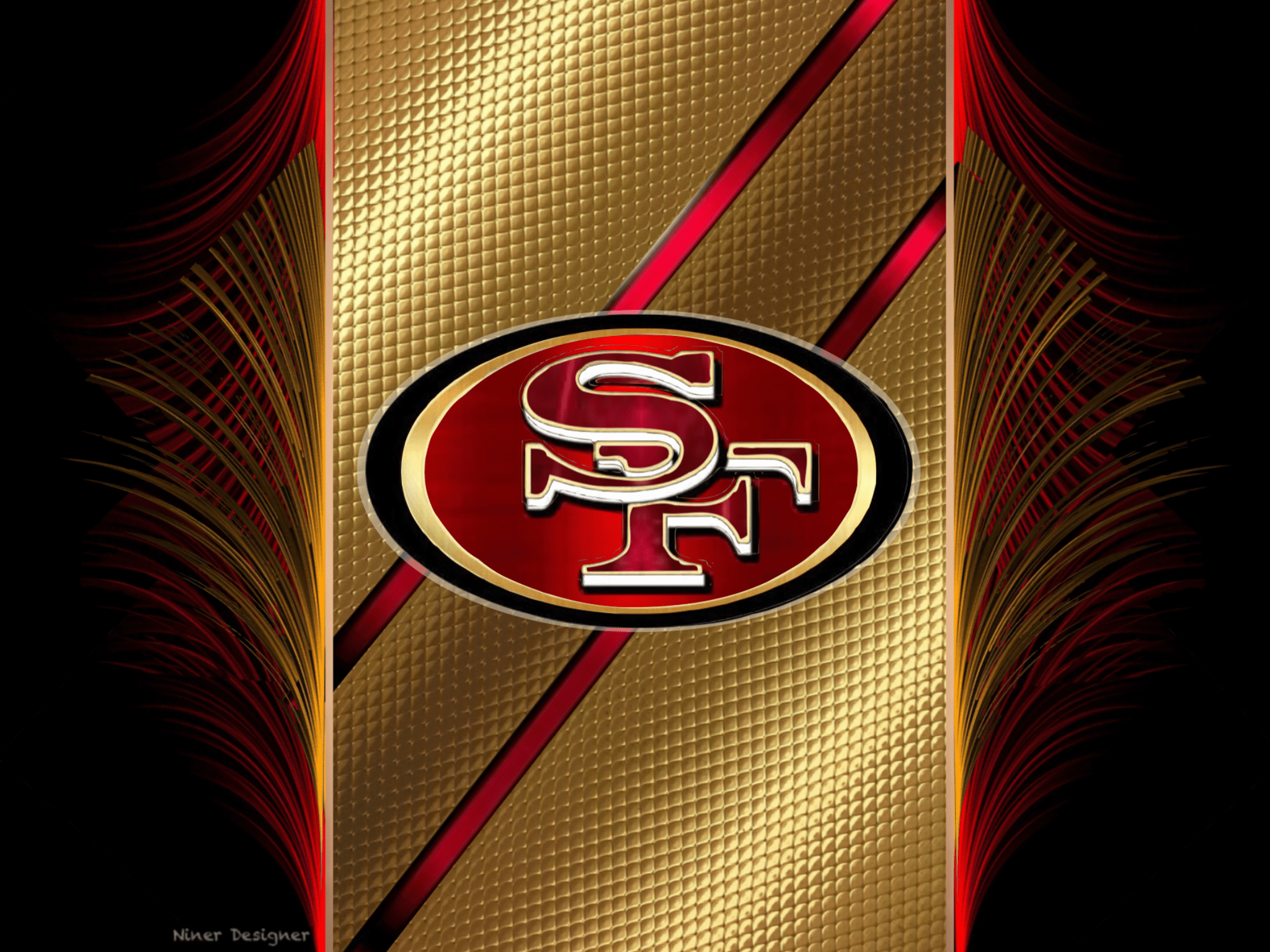 Wallpaper #bde60 Pin by the Deck on NFL 49ers Pictures San Francisco 49ers Logo San