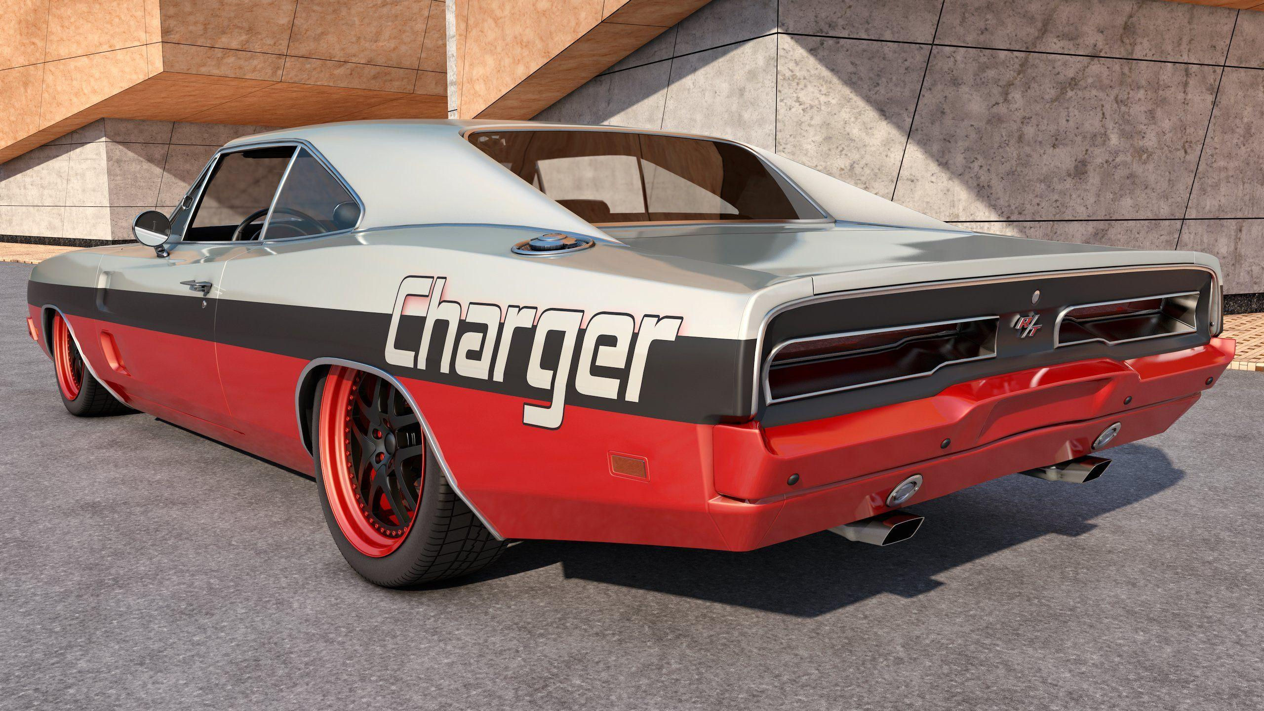 Wallpaper #lnOZg44BFI5NbQks9htG21 A 1969 Dodge Charger R/t in Pristine Condition
