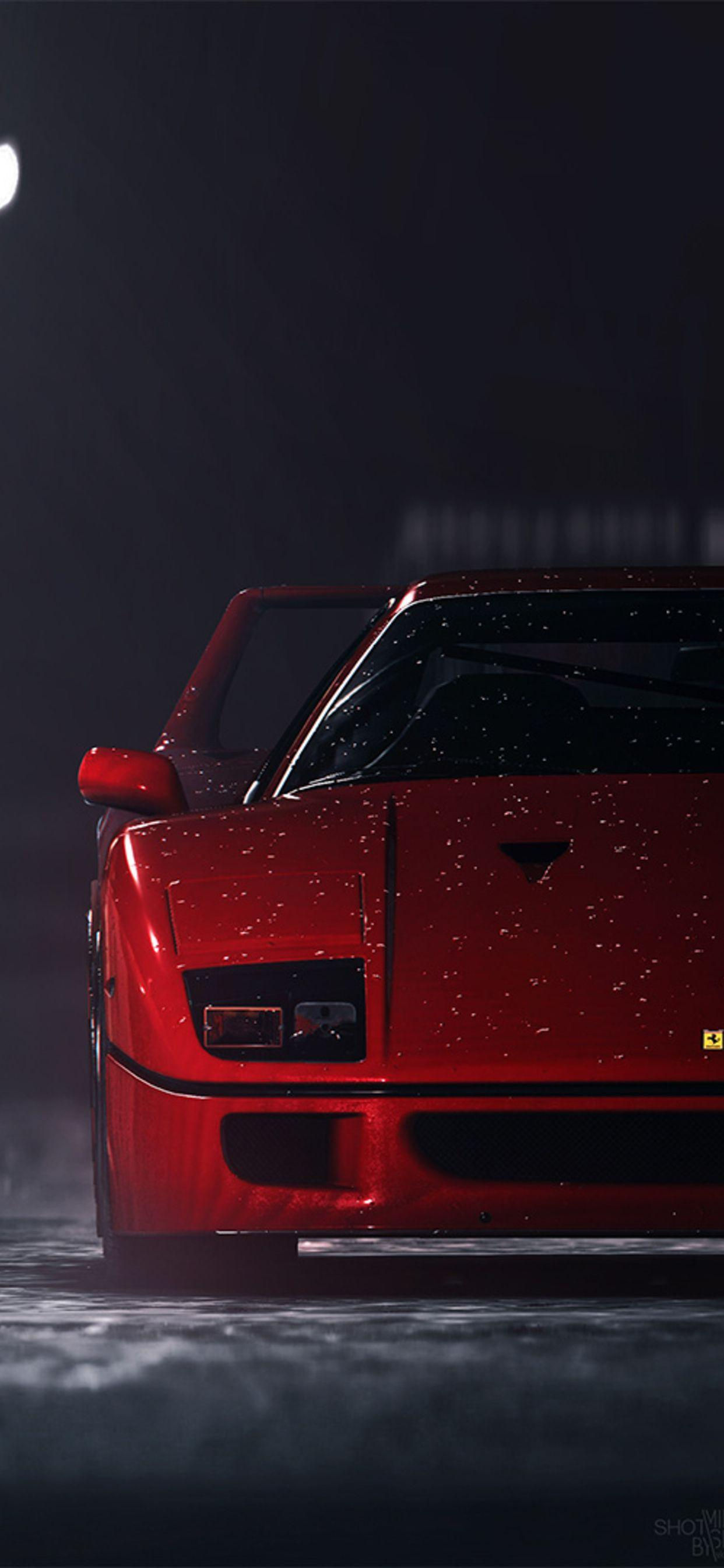 Wallpaper #Z3RCxo4B_8f4nGFam3Fp1 Ferrari F40 iPhone Wallpapers Top Free Ferrari F40 iPhone Backgrounds
