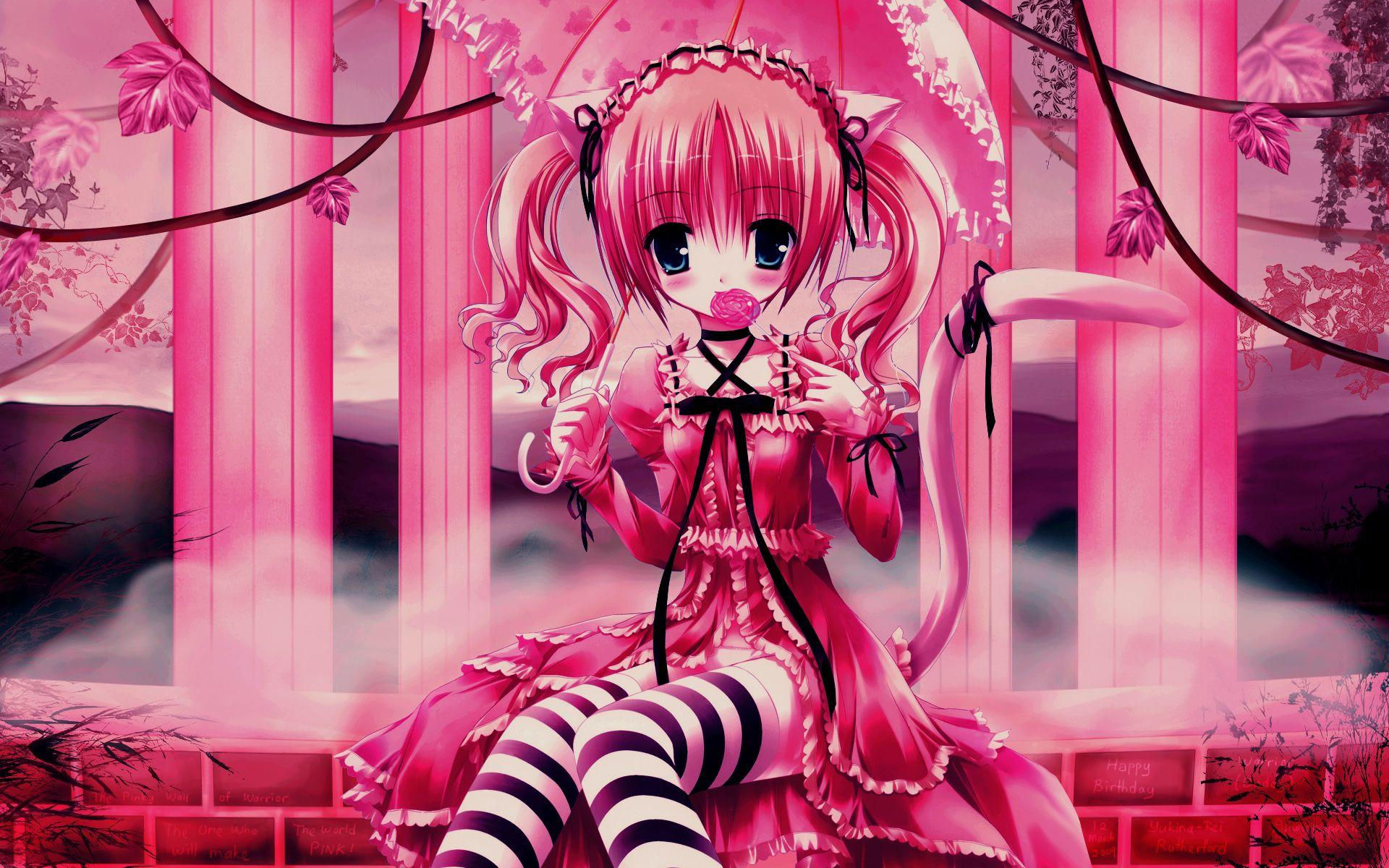 Wallpaper #e2069 Cool Anime Backgrounds Pink Wallpaper Backgrounds Cute Patterns