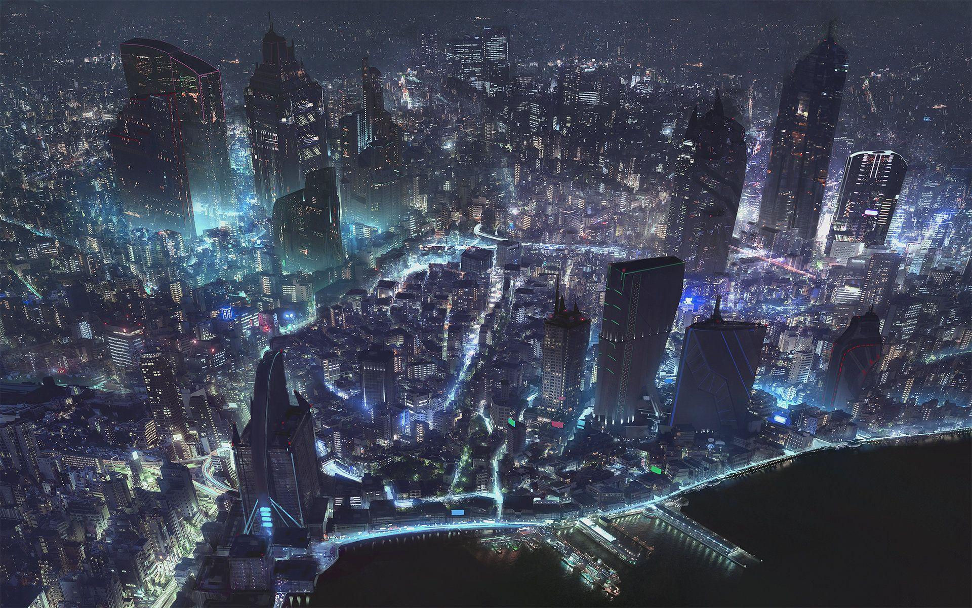 Wallpaper #FWjqI5MBSpphPi3-uzdL74 Cyber City Wallpapers Top Free Cyber City Backgrounds Wallpaperaccess