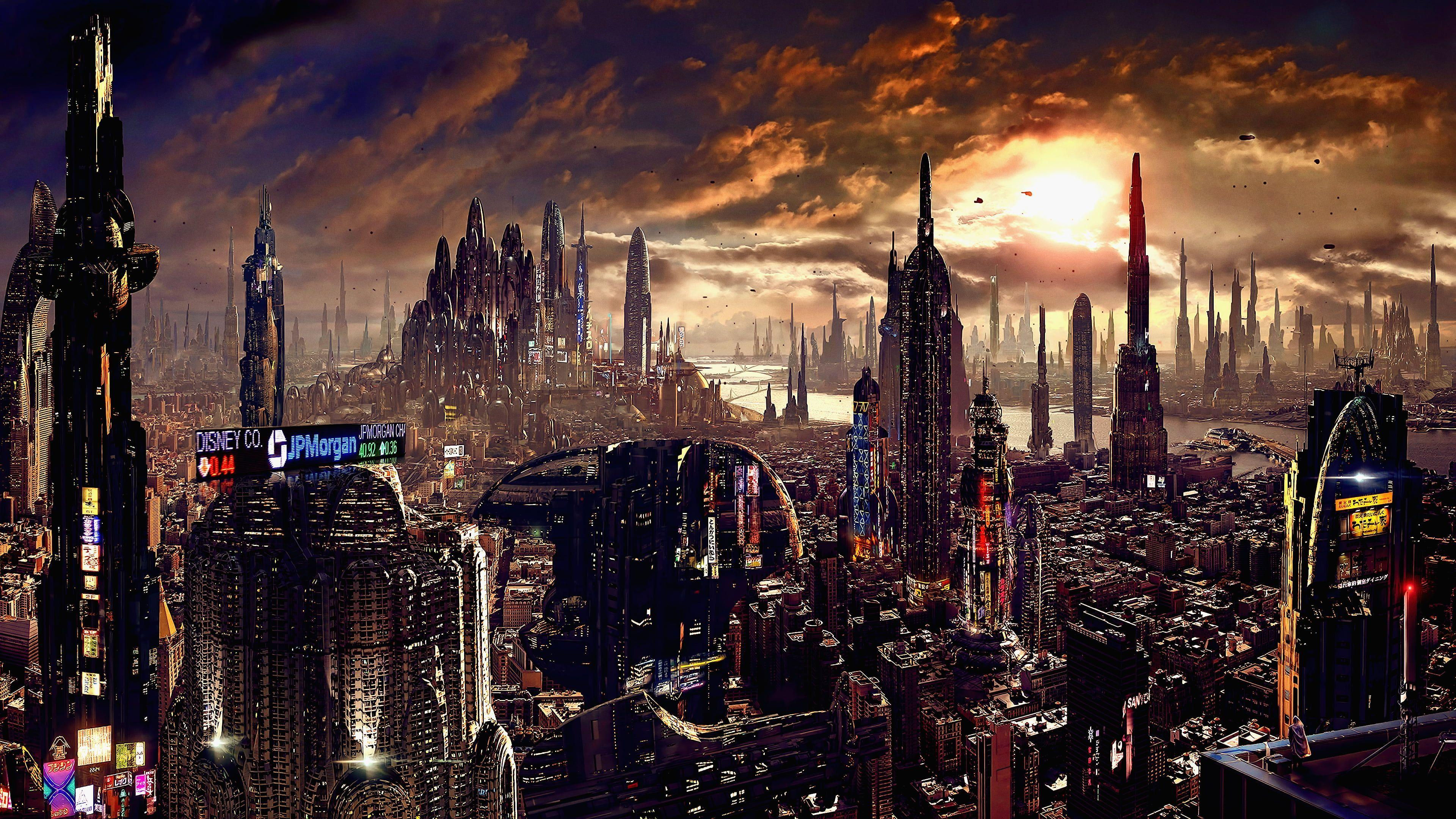 Wallpaper #Hn028o4Bnwiau_P6yAtf42 Future City Art Wallpapers Top Free Future City Art Backgrounds