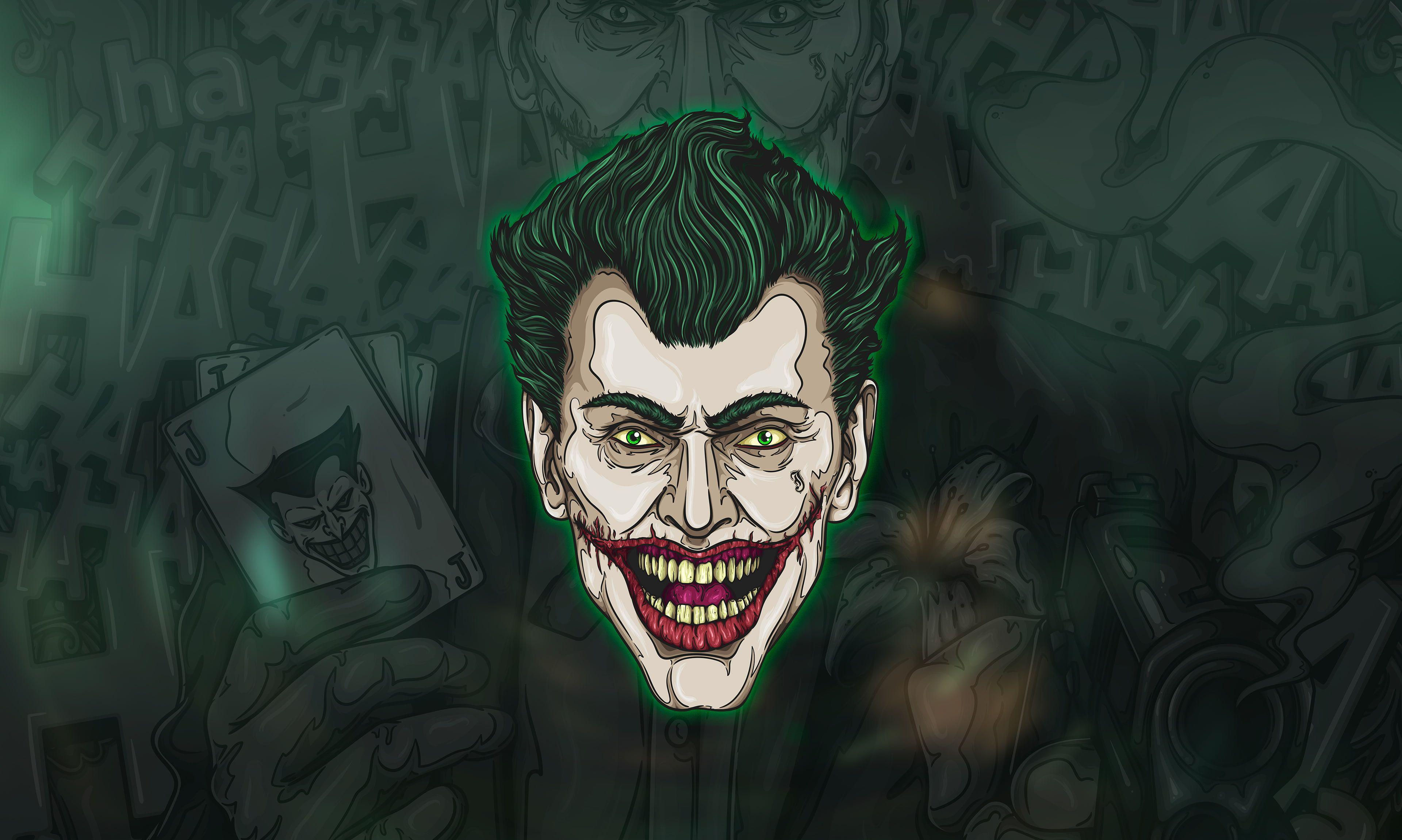 Wallpaper #CxmpK48BtGB6xQ78xI4n35 10 Joker HD Wallpaper 2019 Art Arti Gambar