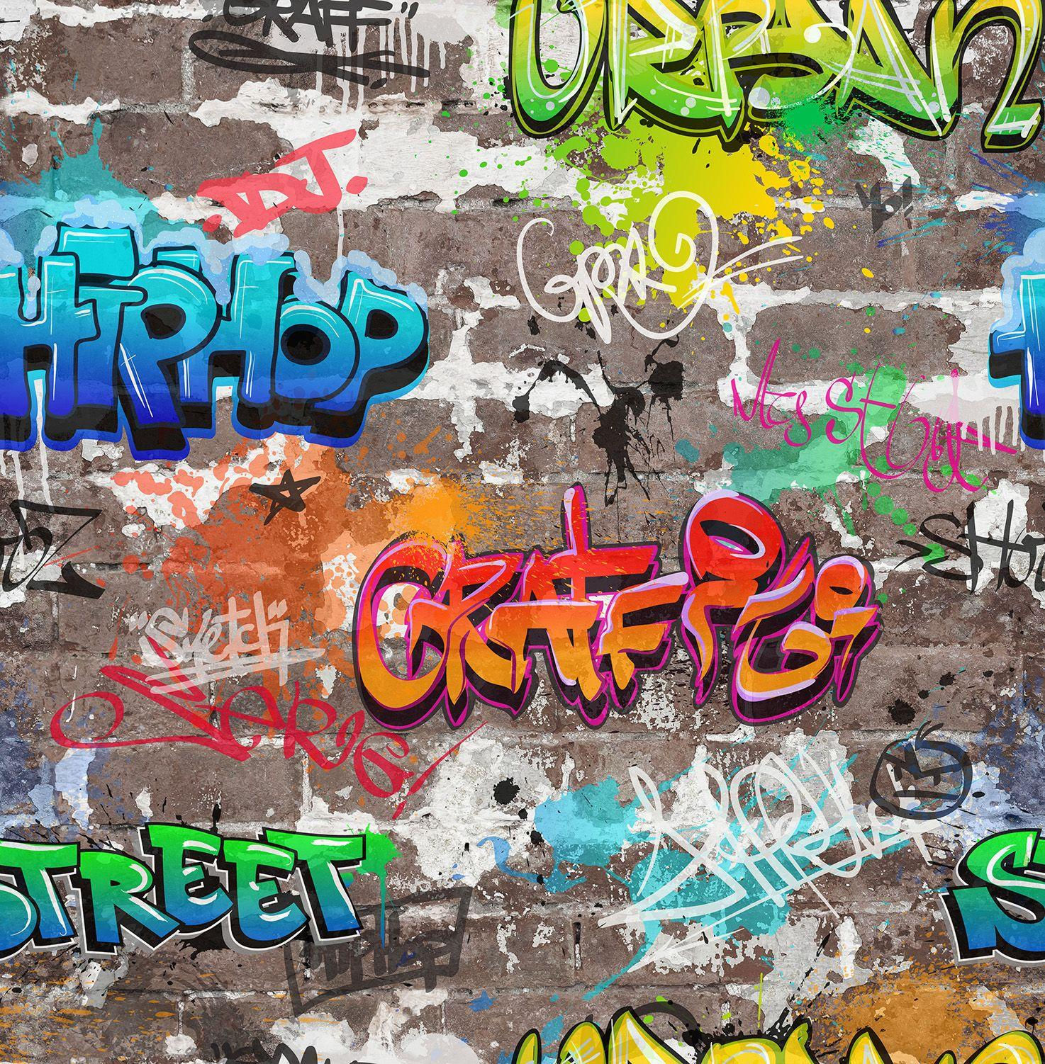 Wallpaper #77568 Graffiti Brick Wall Sublimation Clipart Png 21444163 Png