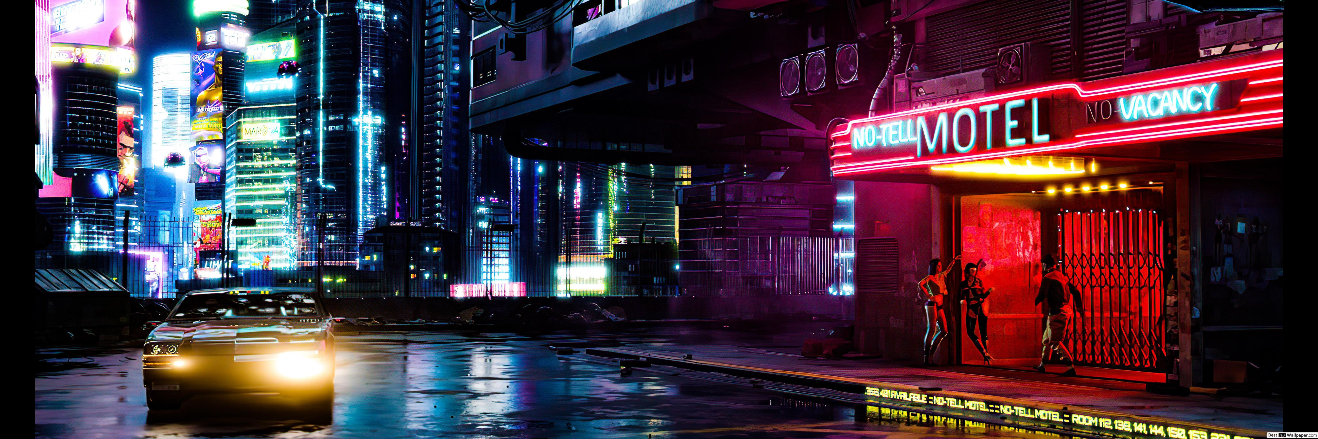 Wallpaper #nH2I8I4Bnwiau_P6ogZP40 Cyberpunk Dual Screen Wallpapers Top Free Cyberpunk Dual Screen