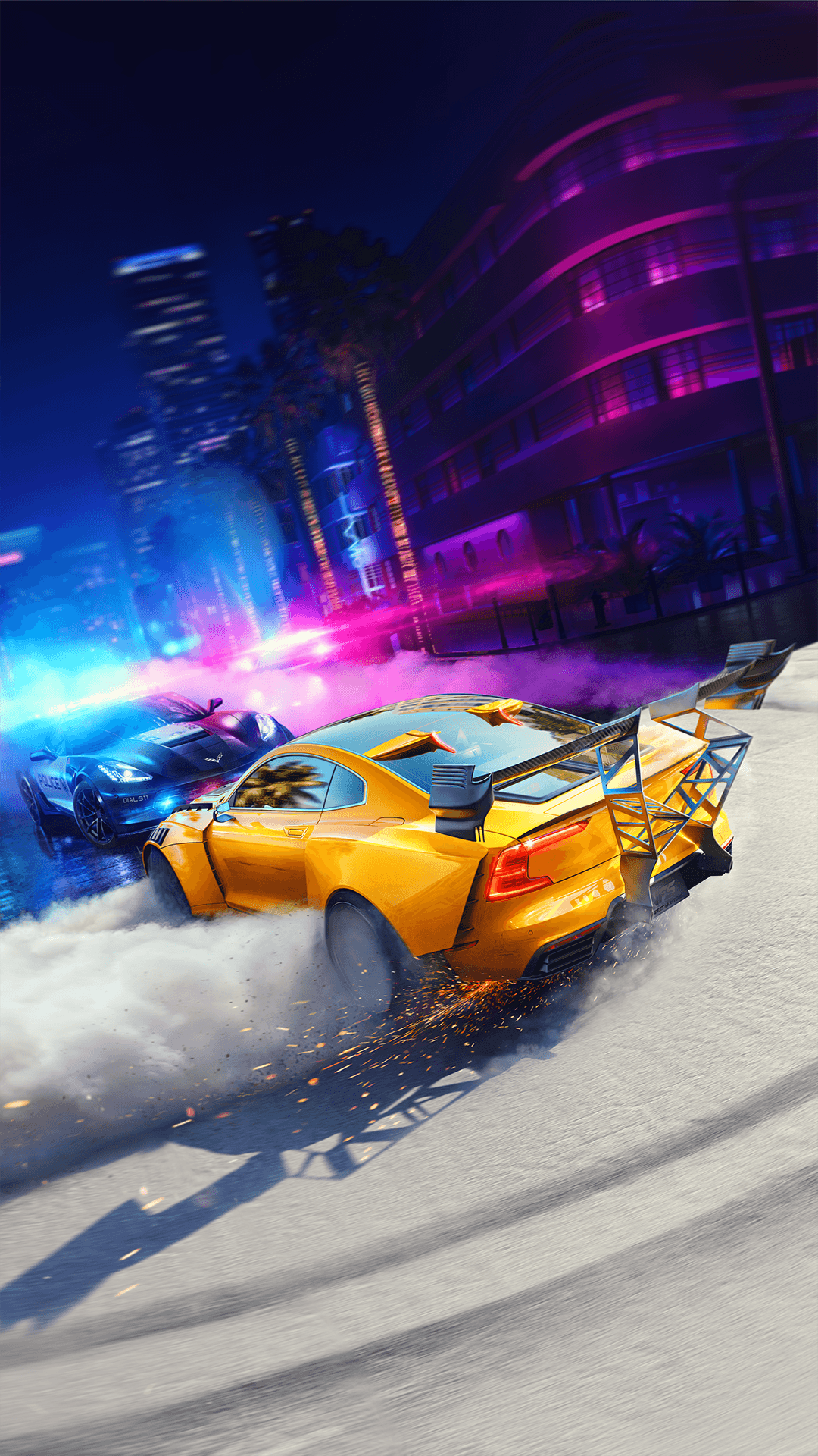 Wallpaper #ome19pIBSpphPi3-l4S7249 Need for Speed Most Wanted 2022 iPhone Wallpaper