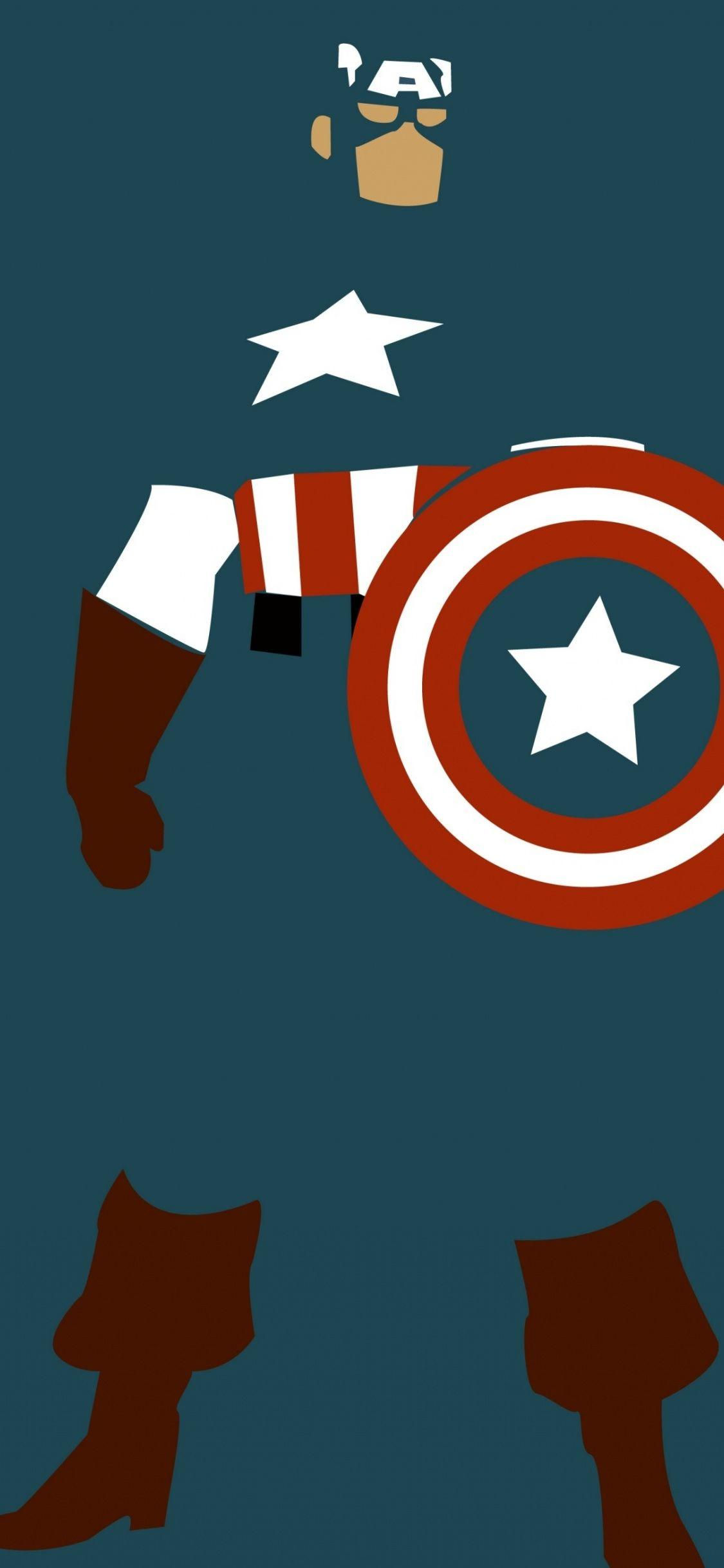 Wallpaper #LXQJxo4B_8f4nGFaGnEF30 Minimalist Captain America Wallpapers Top Free Minimalist Captain