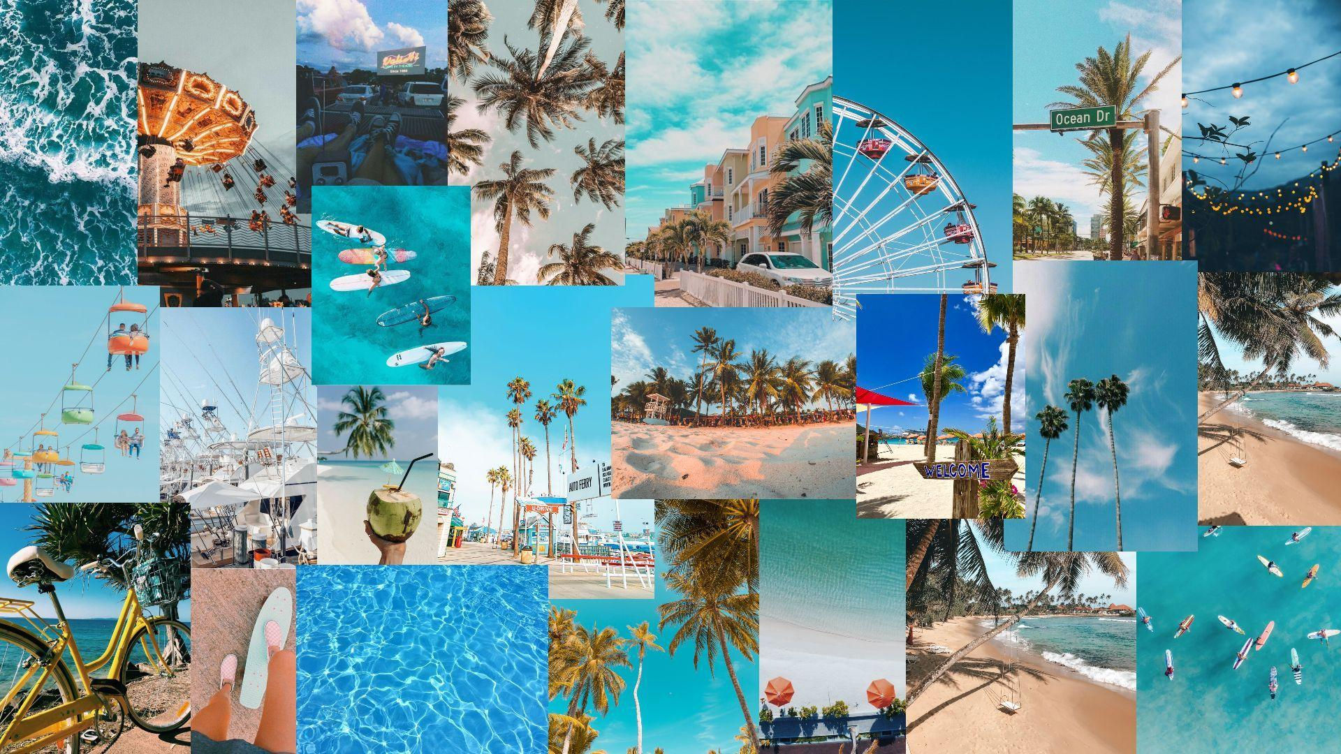 Wallpaper #CmdvCJMBSpphPi3-9Muw270 Collage Aesthetic Summer Laptop Wallpapers Top Free Collage Aesthetic