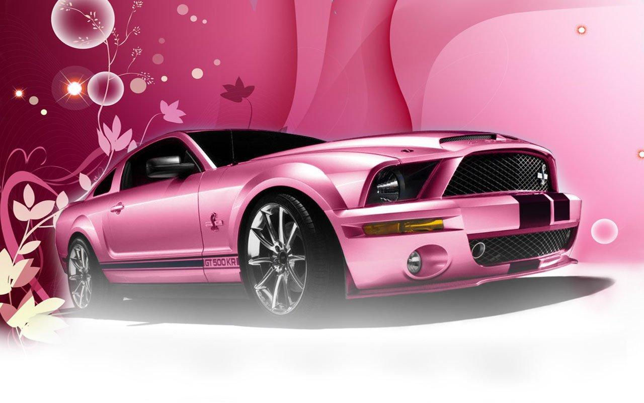 Wallpaper #41D04 Modified and Customized Pink Ford Mustang Stock Photo Alamy