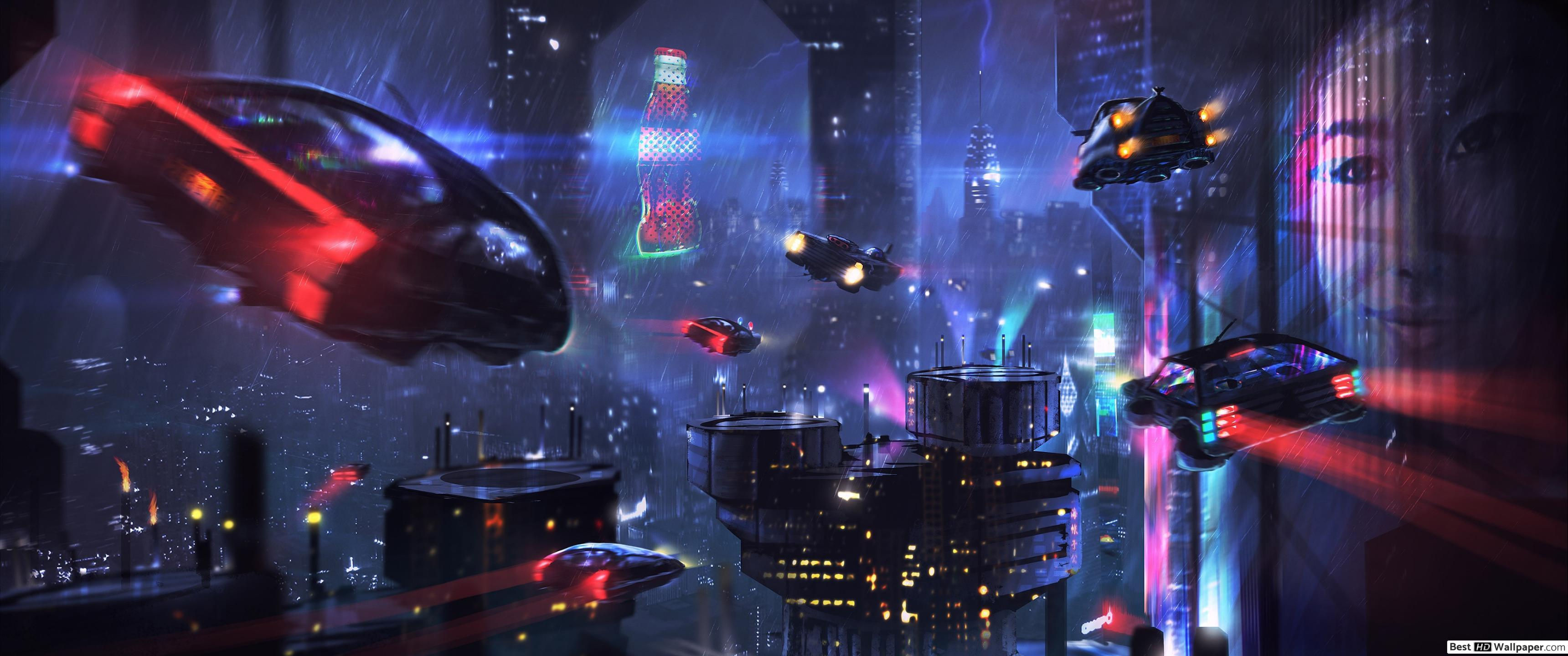 Wallpaper #6UUnk44B7YBJg1BVHZ4_49 Cyberpunk Ultrawide Wallpapers Top Free Cyberpunk Ultrawide
