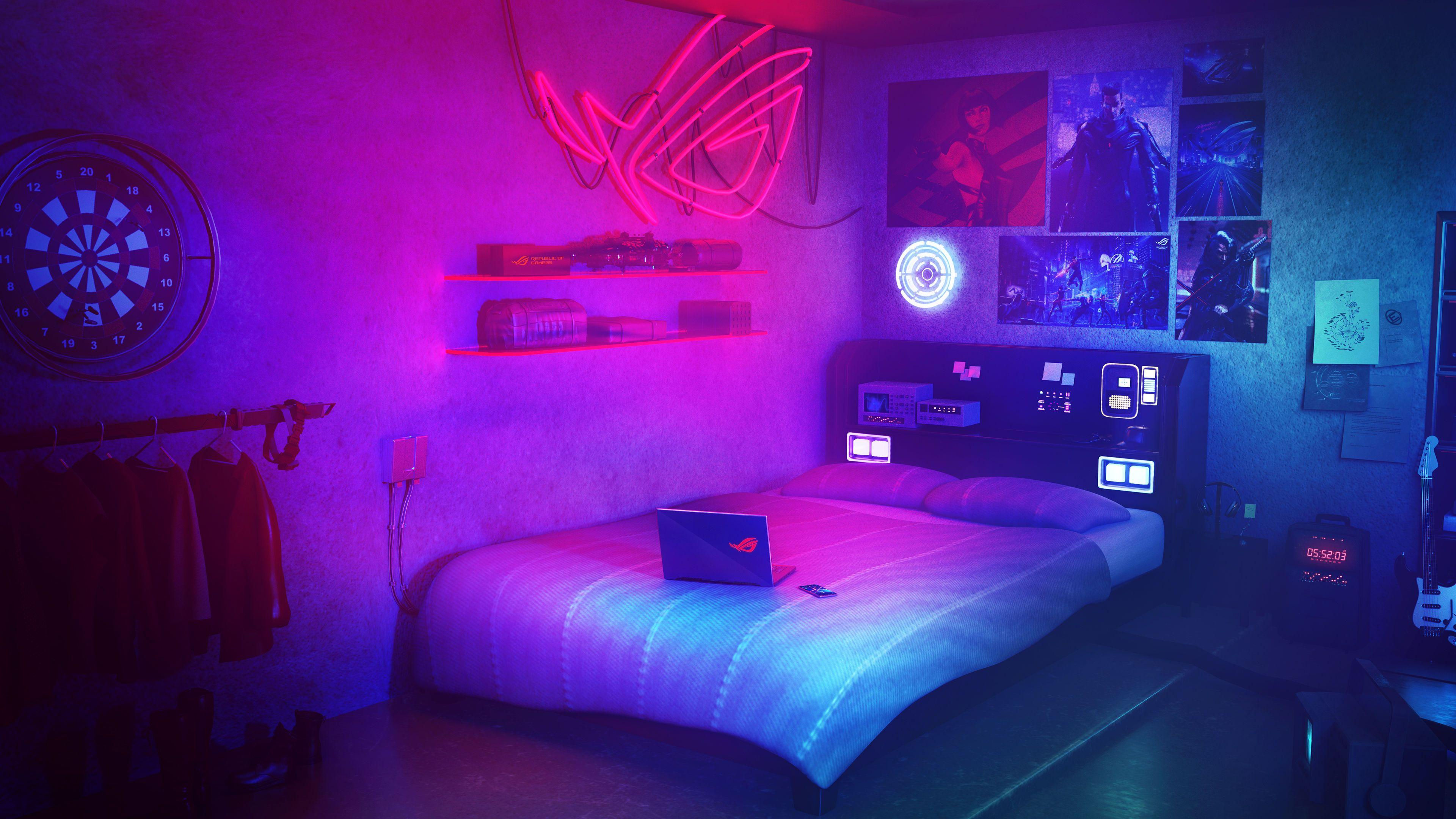 Wallpaper #MWcjC5MBSpphPi3-X9jd92 Gamer Room Wallpapers Top Free Gamer Room Backgrounds Wallpaperaccess
