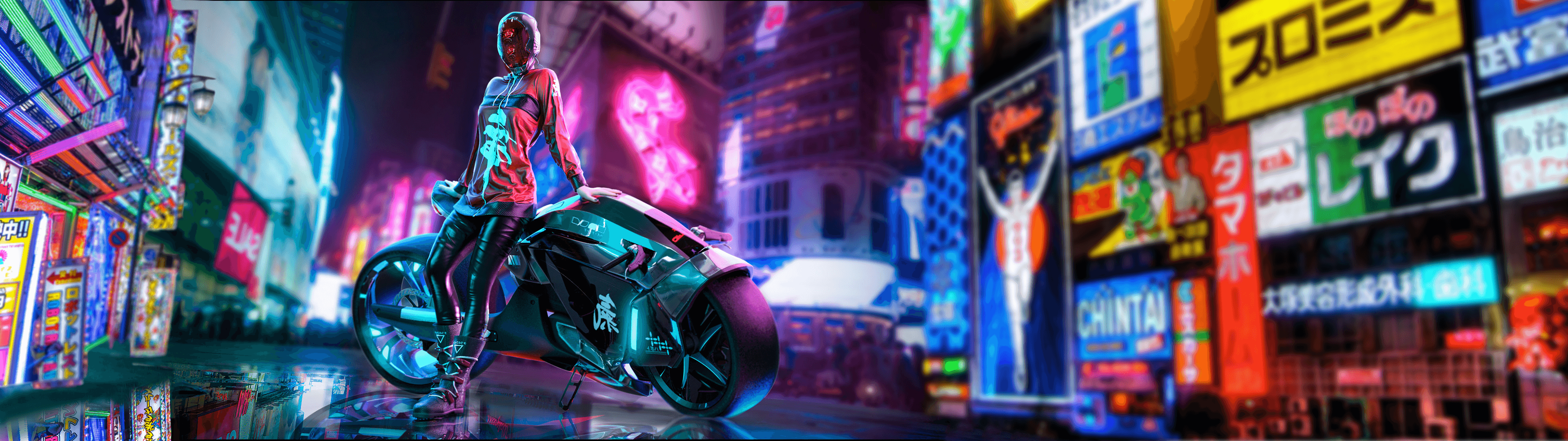 Wallpaper #WxlzAo8BtGB6xQ78eUq518 Cyberpunk Dual Monitor Wallpapers Top Free Cyberpunk Dual Monitor
