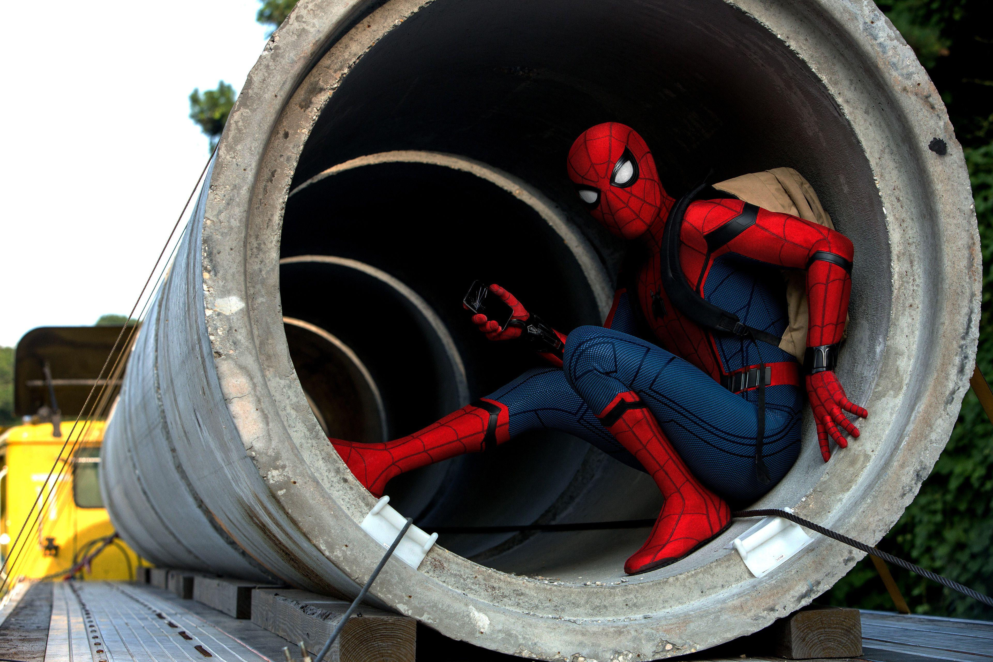 Wallpaper #_QCD644BSdW8dNou2RH_8 MCU Spider Man Wallpapers Top Free MCU Spider Man Backgrounds
