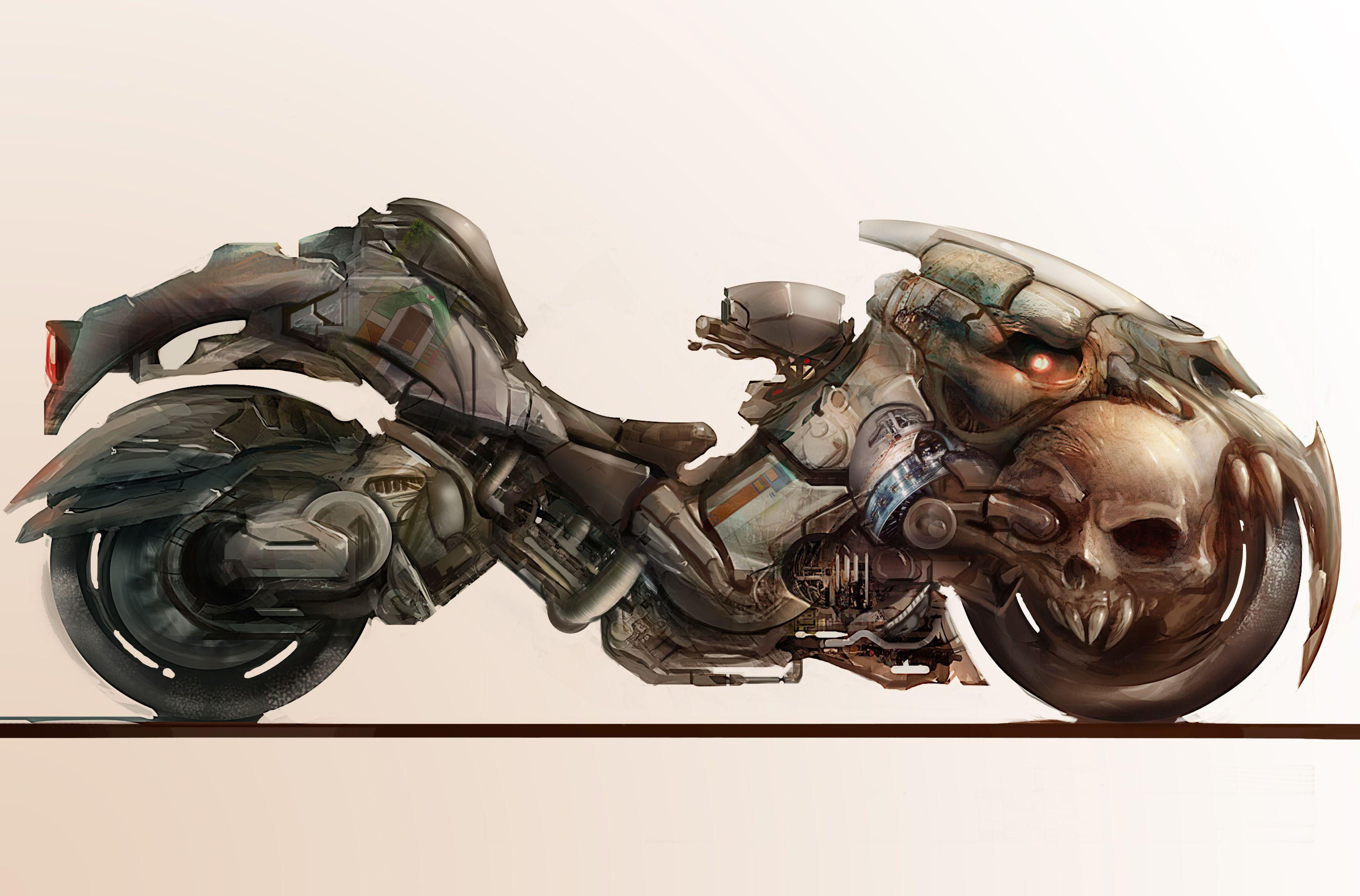 Wallpaper #WkD9LpMBJhL2WPbal7s-2 Sci Fi Motorcycle Wallpapers Top Free Sci Fi Motorcycle Backgrounds