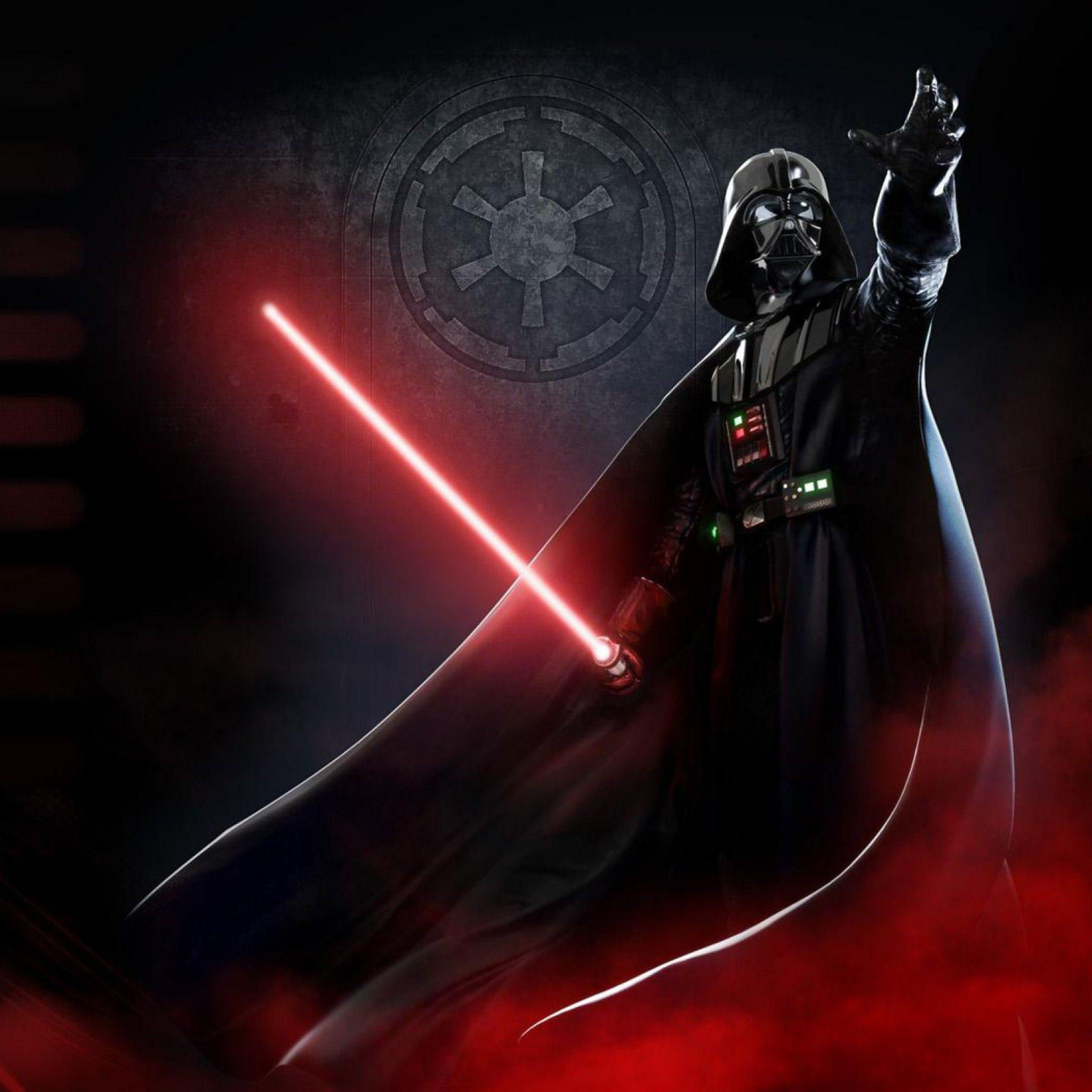 Wallpaper #428C2 Darth Vader, the Iconic Villain from Star Wars, Depicted in a Stunning Digital Art