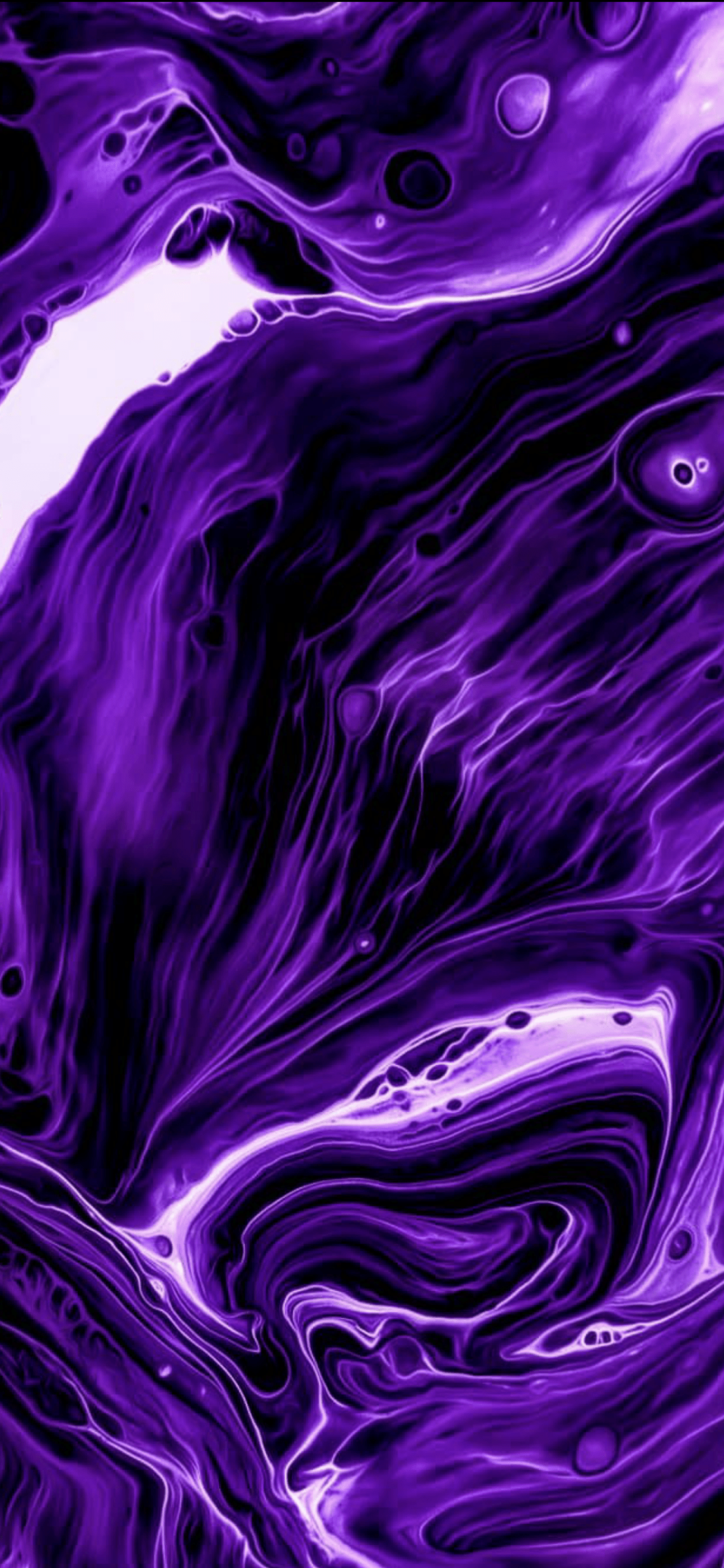 Wallpaper #676fa Dark Purple Turquoise Paint Stains Mixing Liquid 4K HD Turquoise