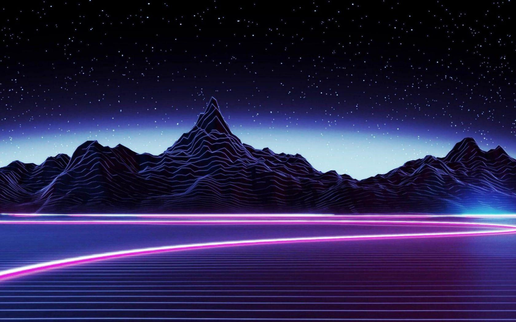 Wallpaper #9CxISpMB0E1QgA7wG_Uc187 4K Neon Purple Mountain Wallpapers Top Free 4K Neon Purple Mountain