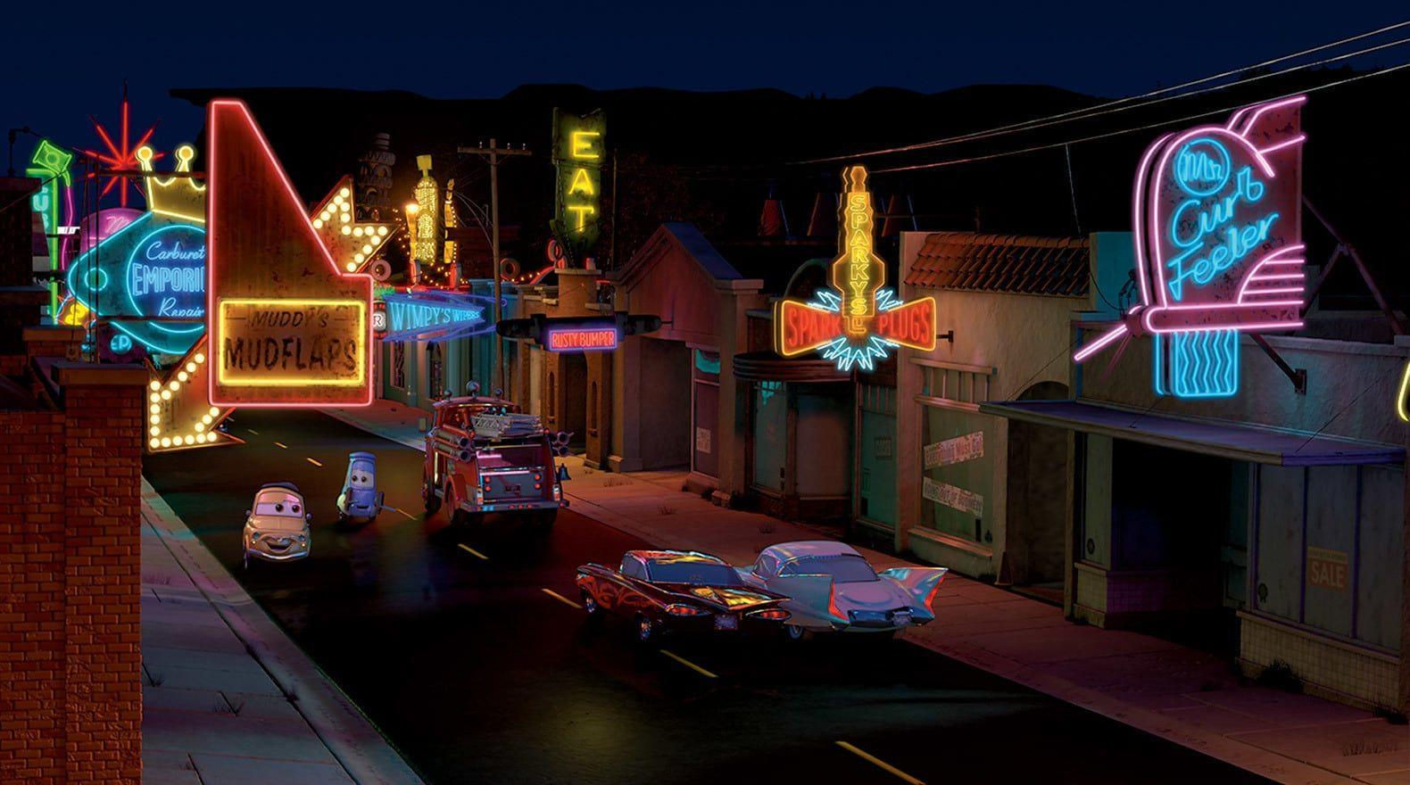 Wallpaper #04291 Radiator Springs Disney Pixar Cars Photo 33166901 Fanpop Desktop Background