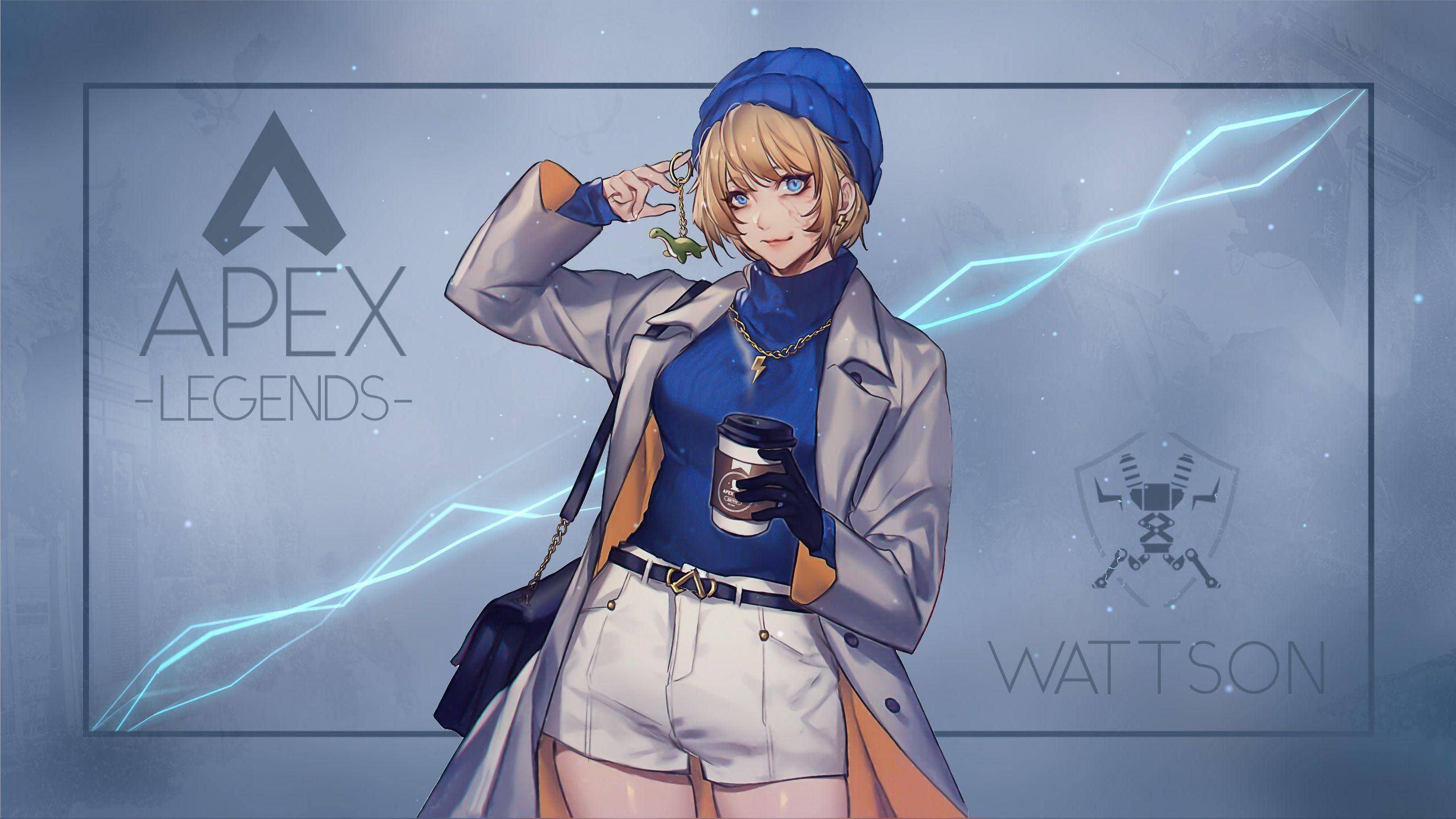 Wallpaper #6n3X9I4Bnwiau_P6NhBX28 Fan Art Wattson Apex Anime Kashmittourpackage